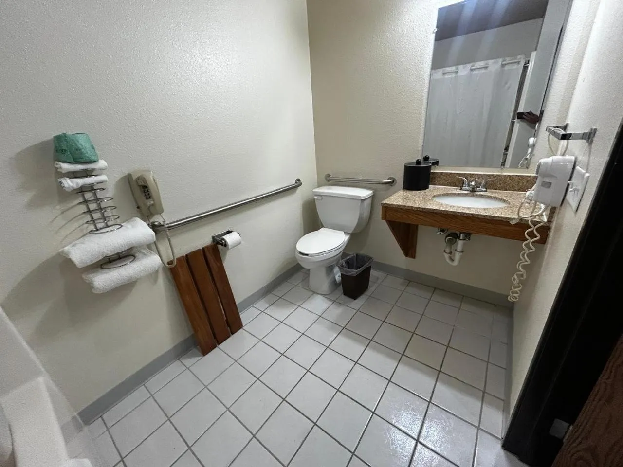 Bathroom in West Point Inn & Suits