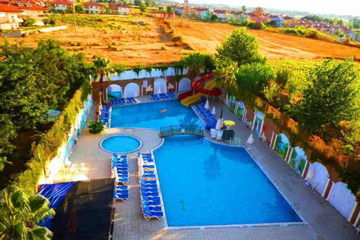 Pool view in Side Orange Paradise Hotel