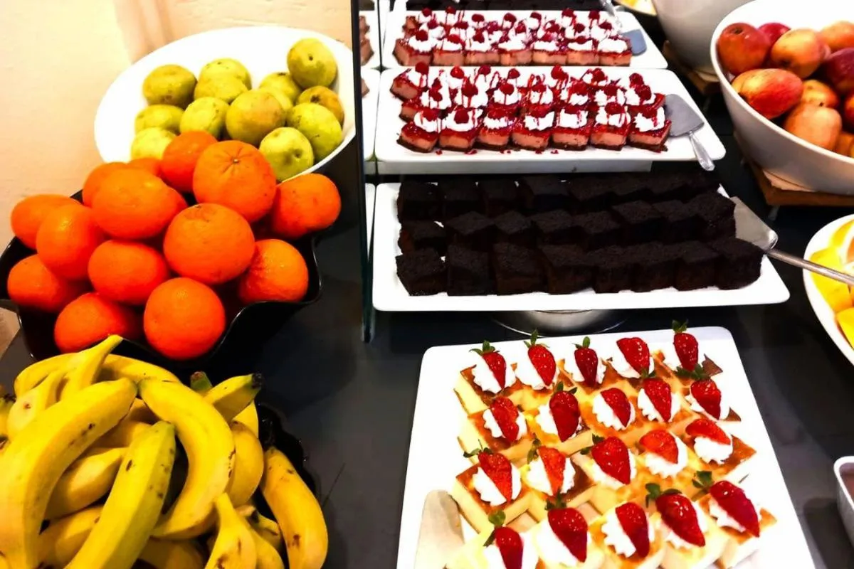 Food in Side Orange Paradise Hotel