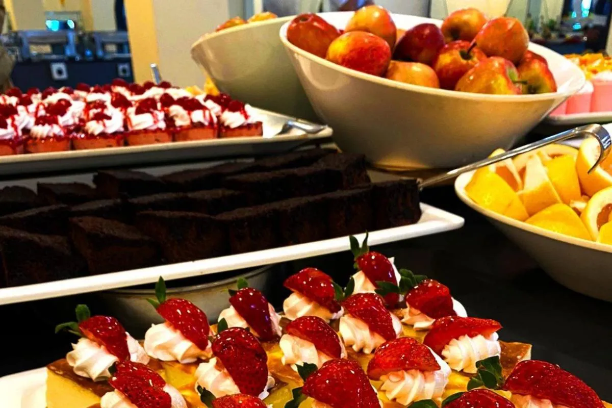 Food in Side Orange Paradise Hotel