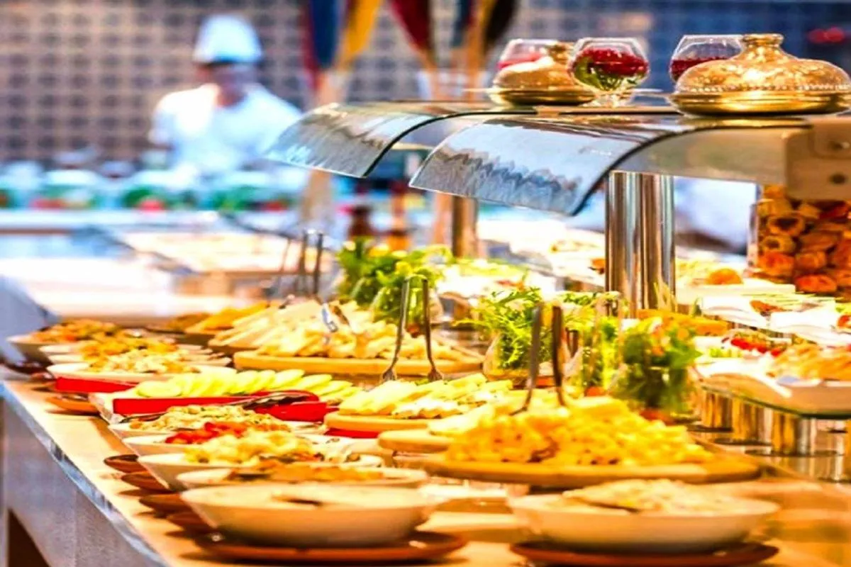 Food in Side Orange Paradise Hotel