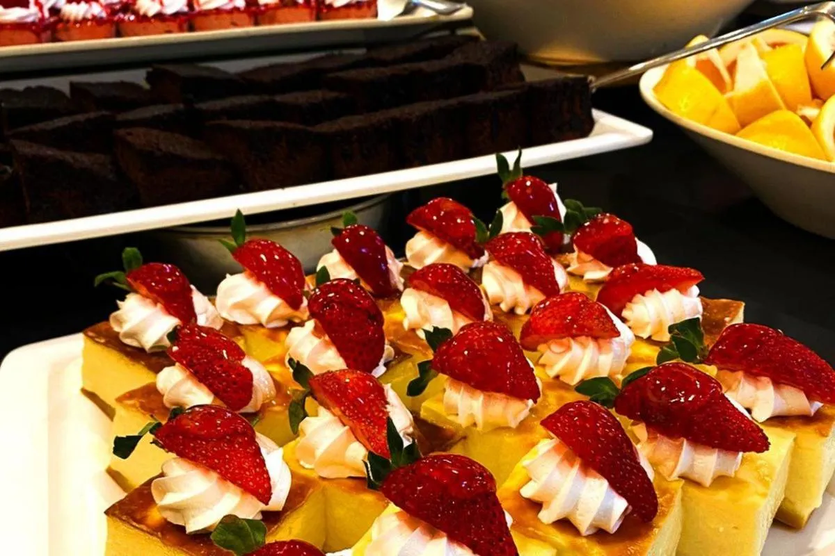 Food in Side Orange Paradise Hotel