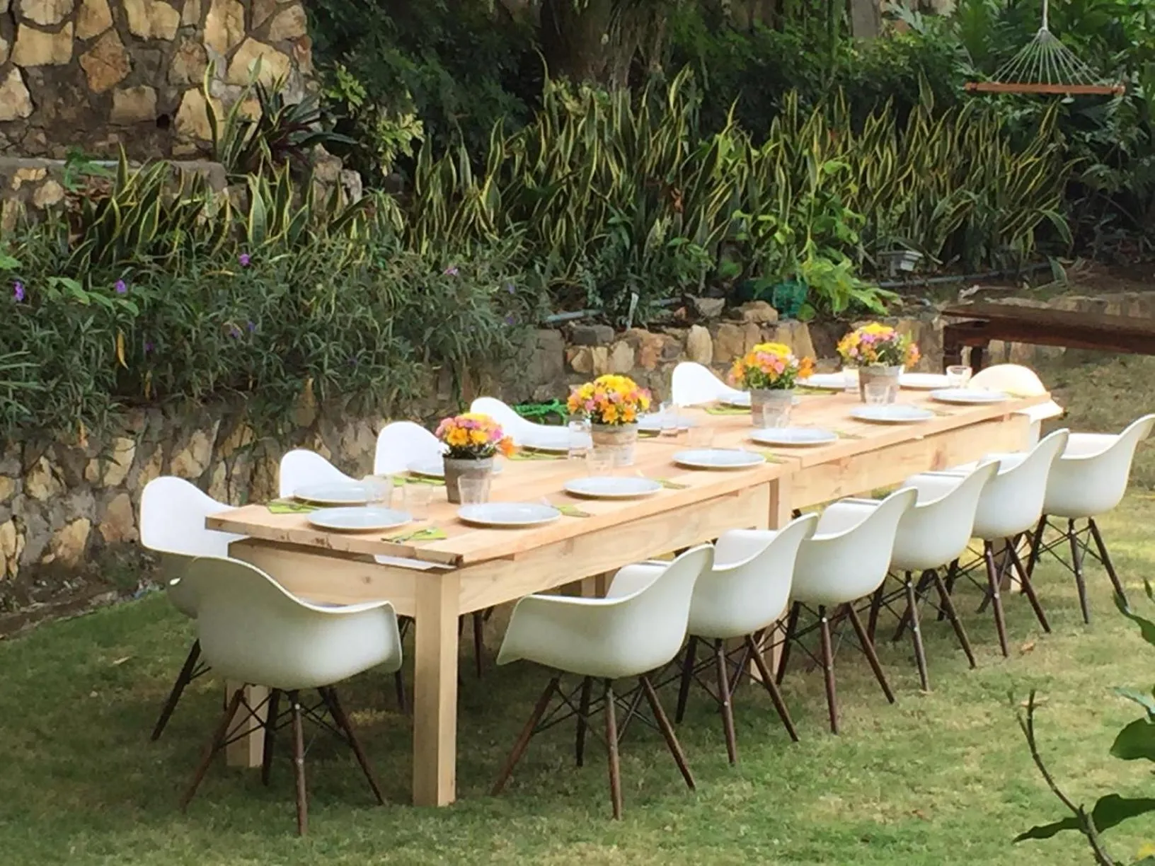 Garden view in Iguanazu Bed & Breakfast