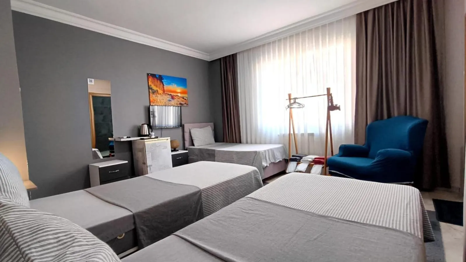 Photo of the whole room, Bed in Grond Konaklama Mersin