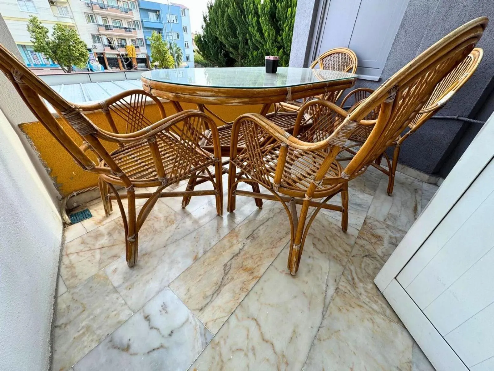 Balcony/Terrace in Grond Konaklama Mersin