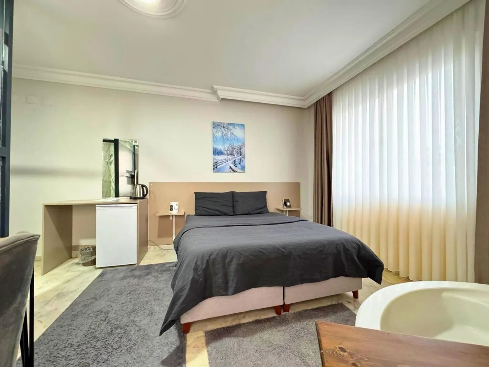 Bed in Grond Konaklama Mersin