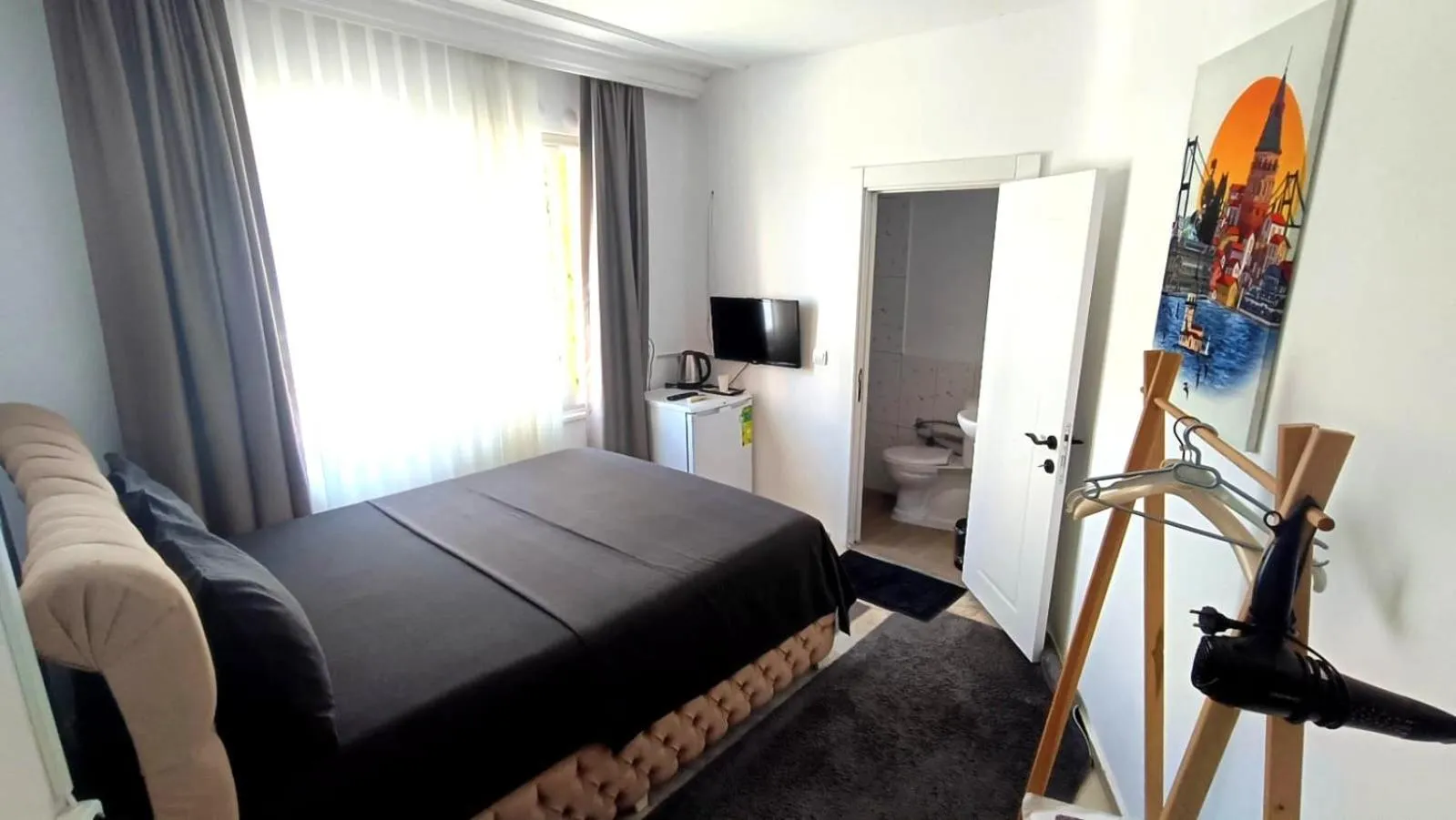 Bedroom, Bed in Grond Konaklama Mersin