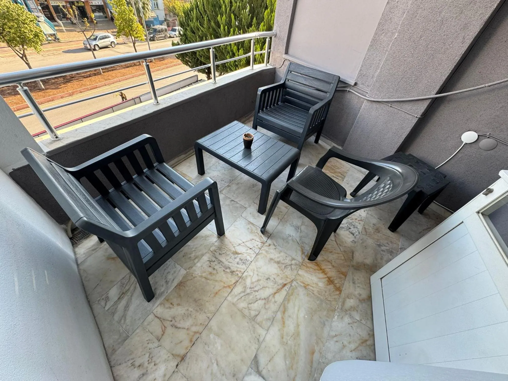 Balcony/Terrace in Grond Konaklama Mersin