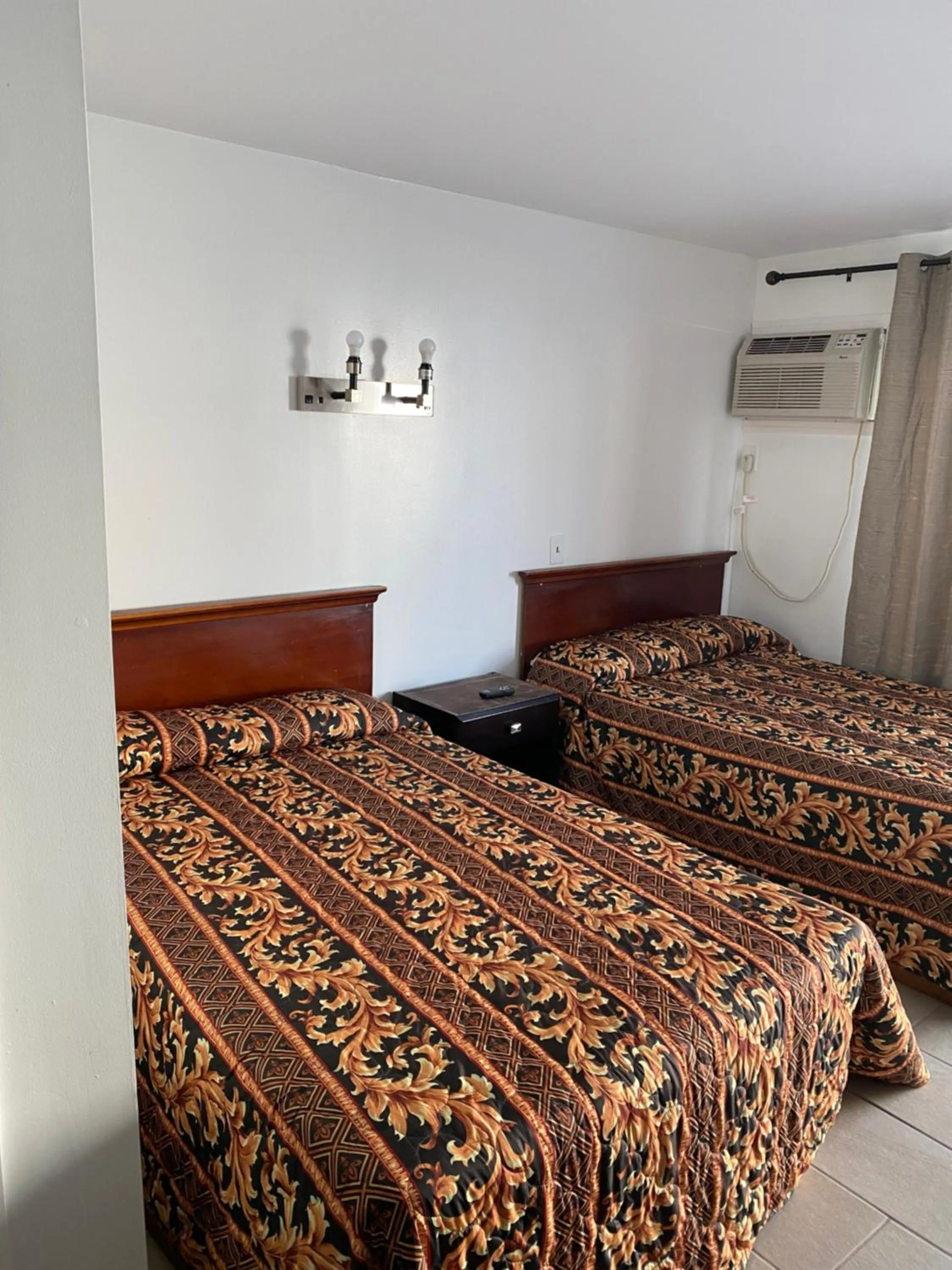 Bed in Dry Dock Motel