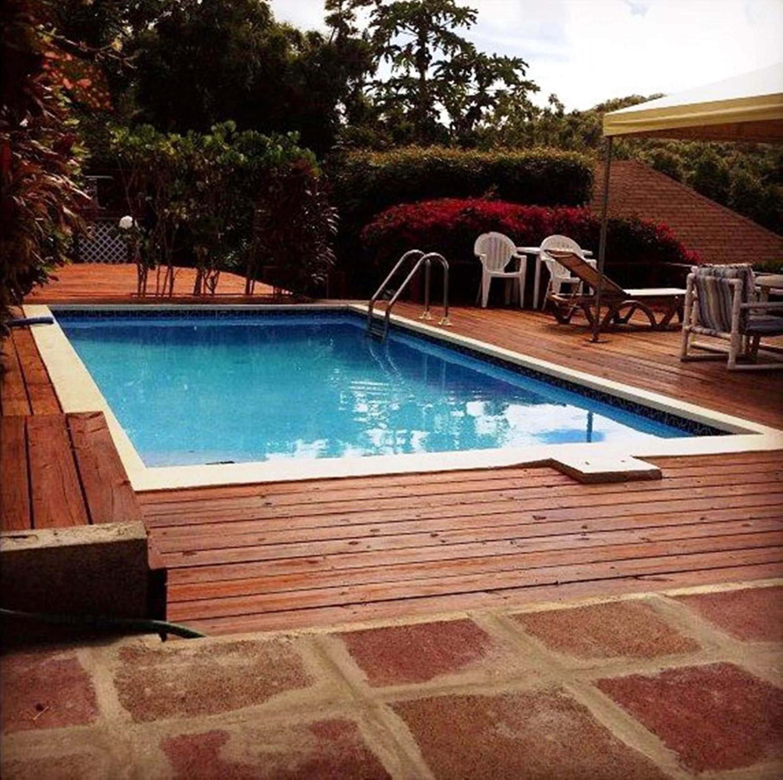 Swimming pool in The Ocean Inn Antigua