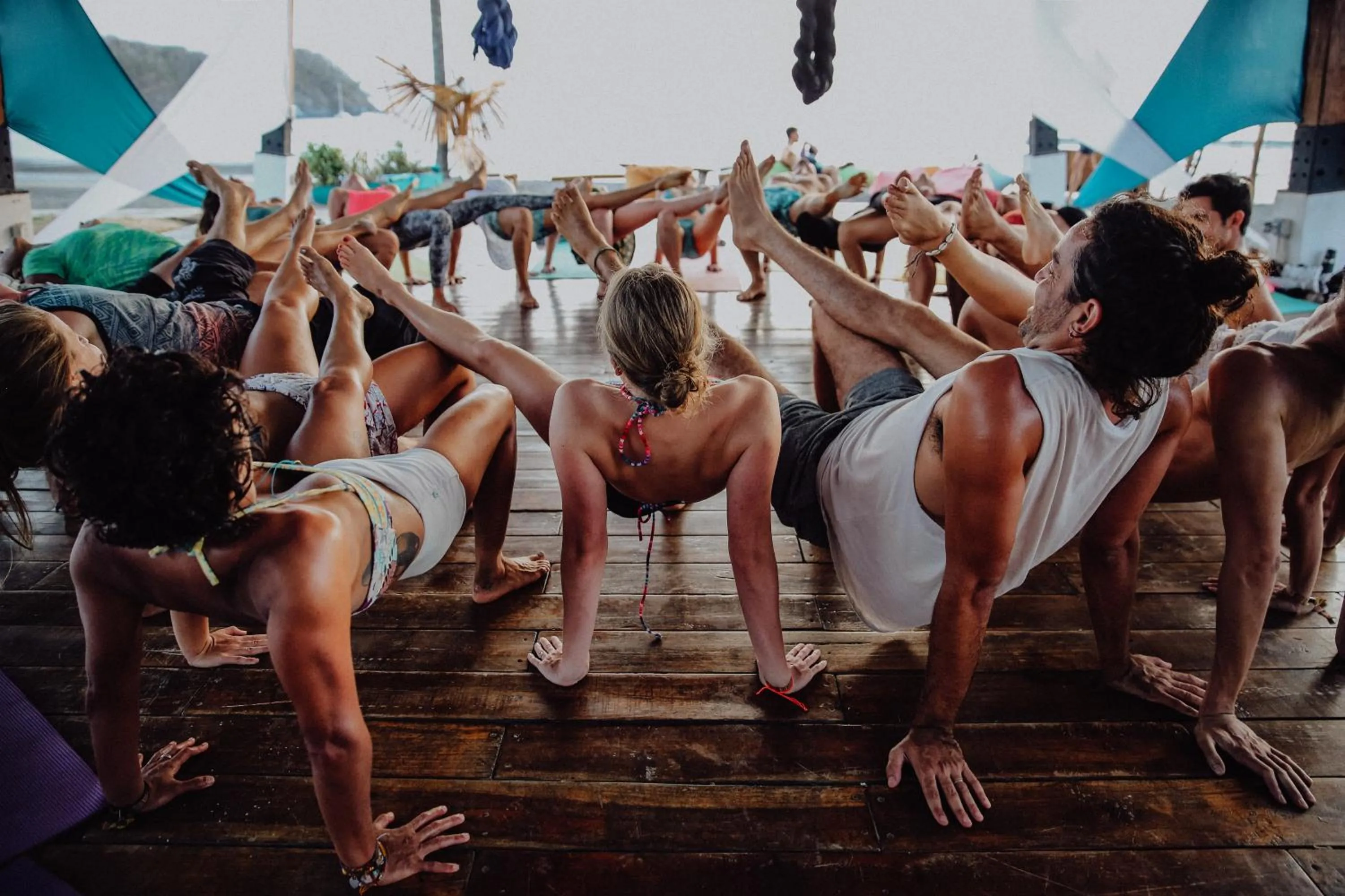 People in Selina Playa Venao