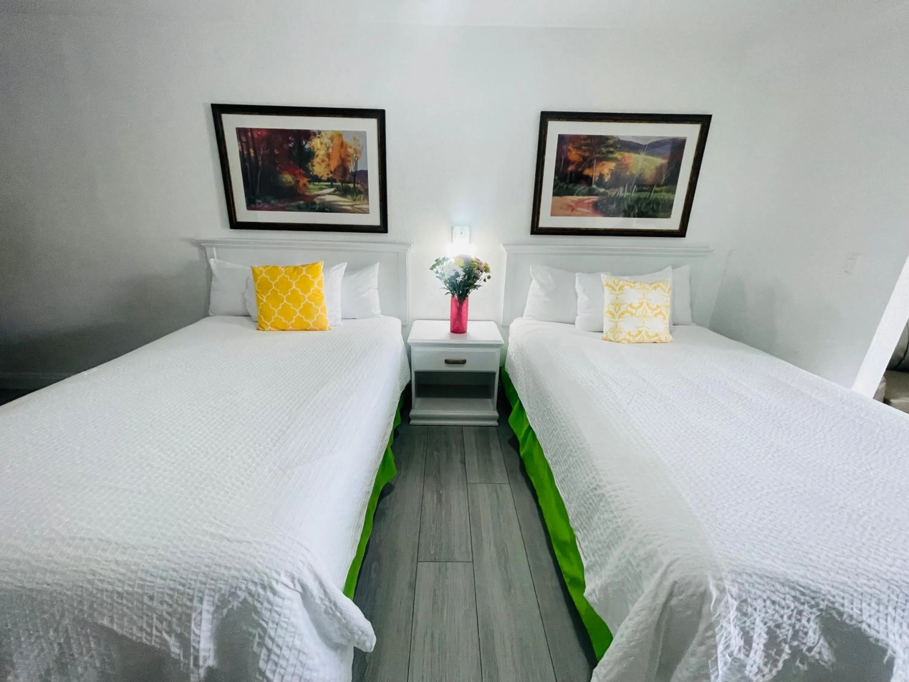 Bed in Loma Linda Inn