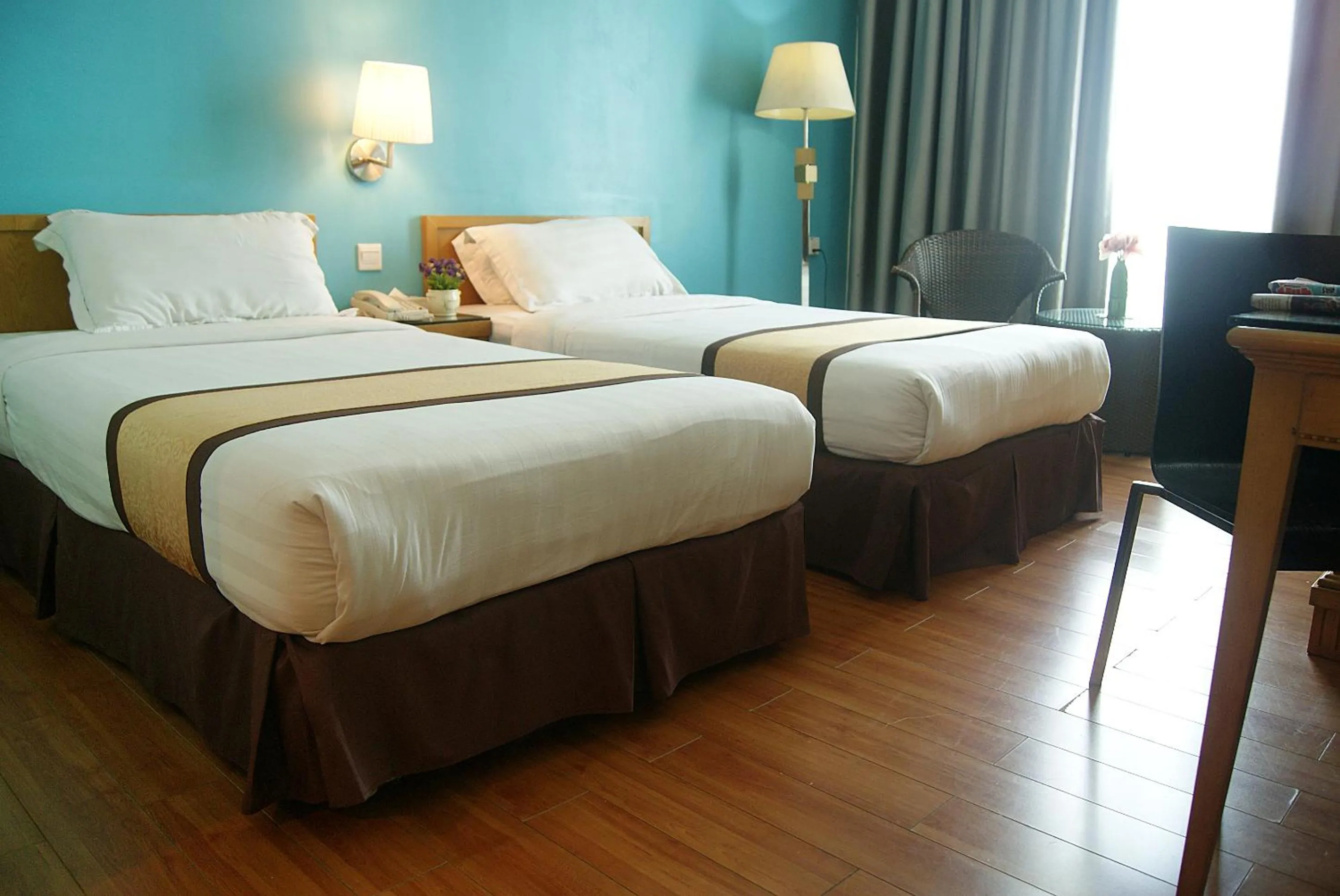 Bed in Tang Dynasty Bay Hotel