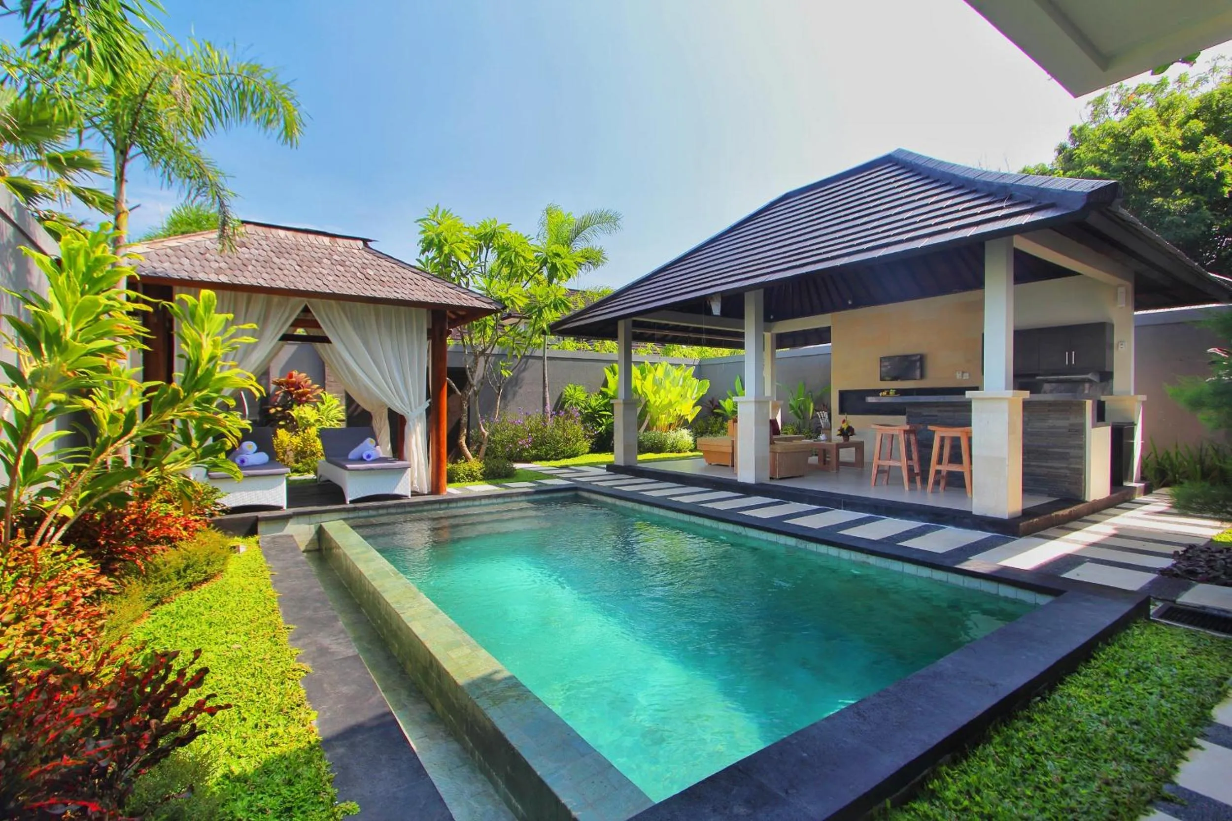 Patio in Agata Villas Seminyak