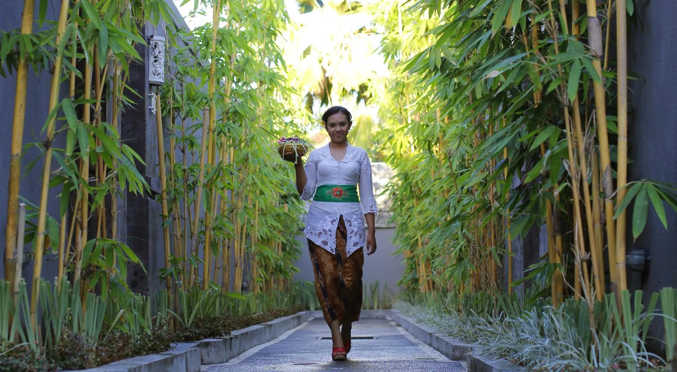 Inner courtyard view in Agata Villas Seminyak