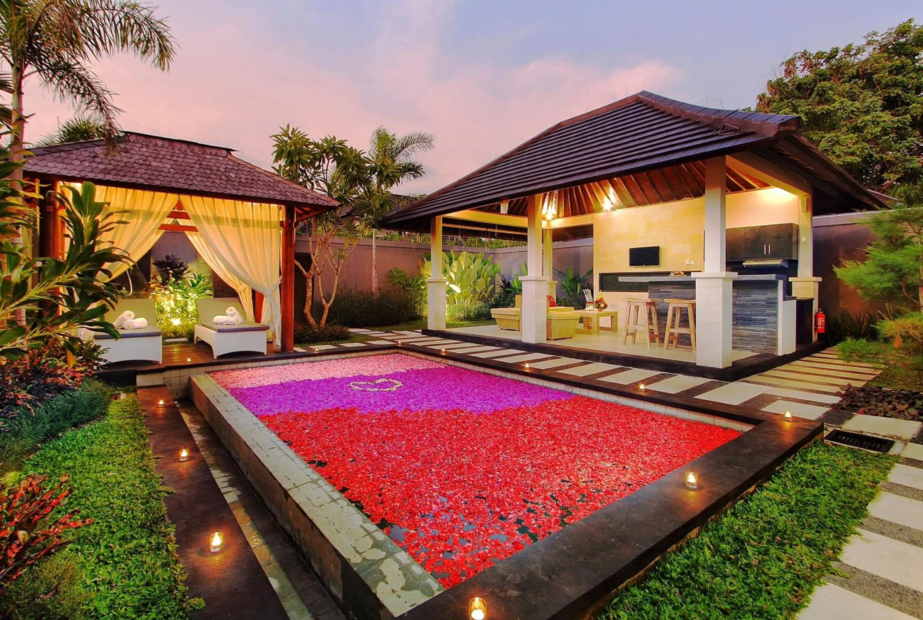 Swimming pool in Agata Villas Seminyak