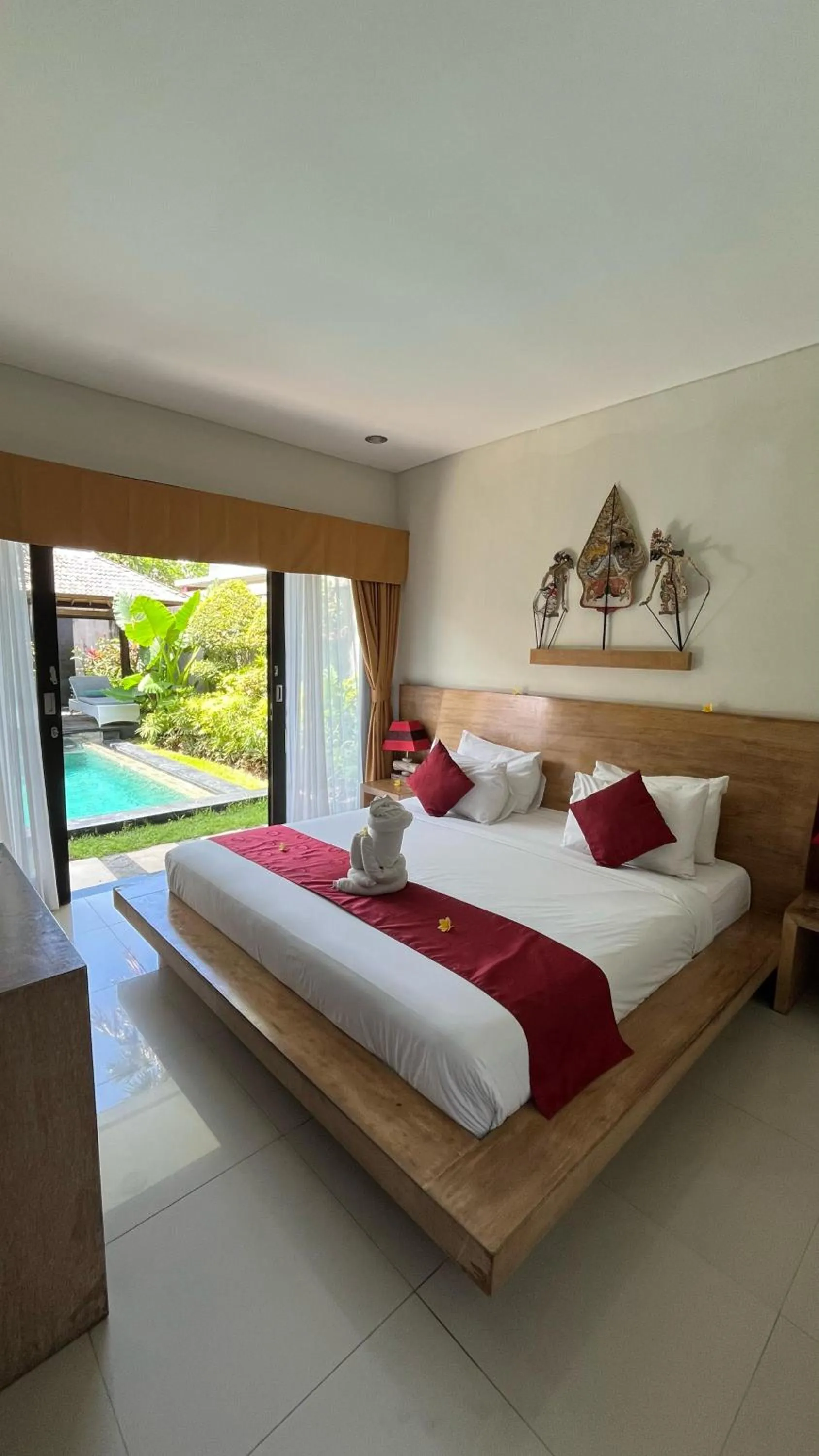 Bedroom, Bed in Agata Villas Seminyak