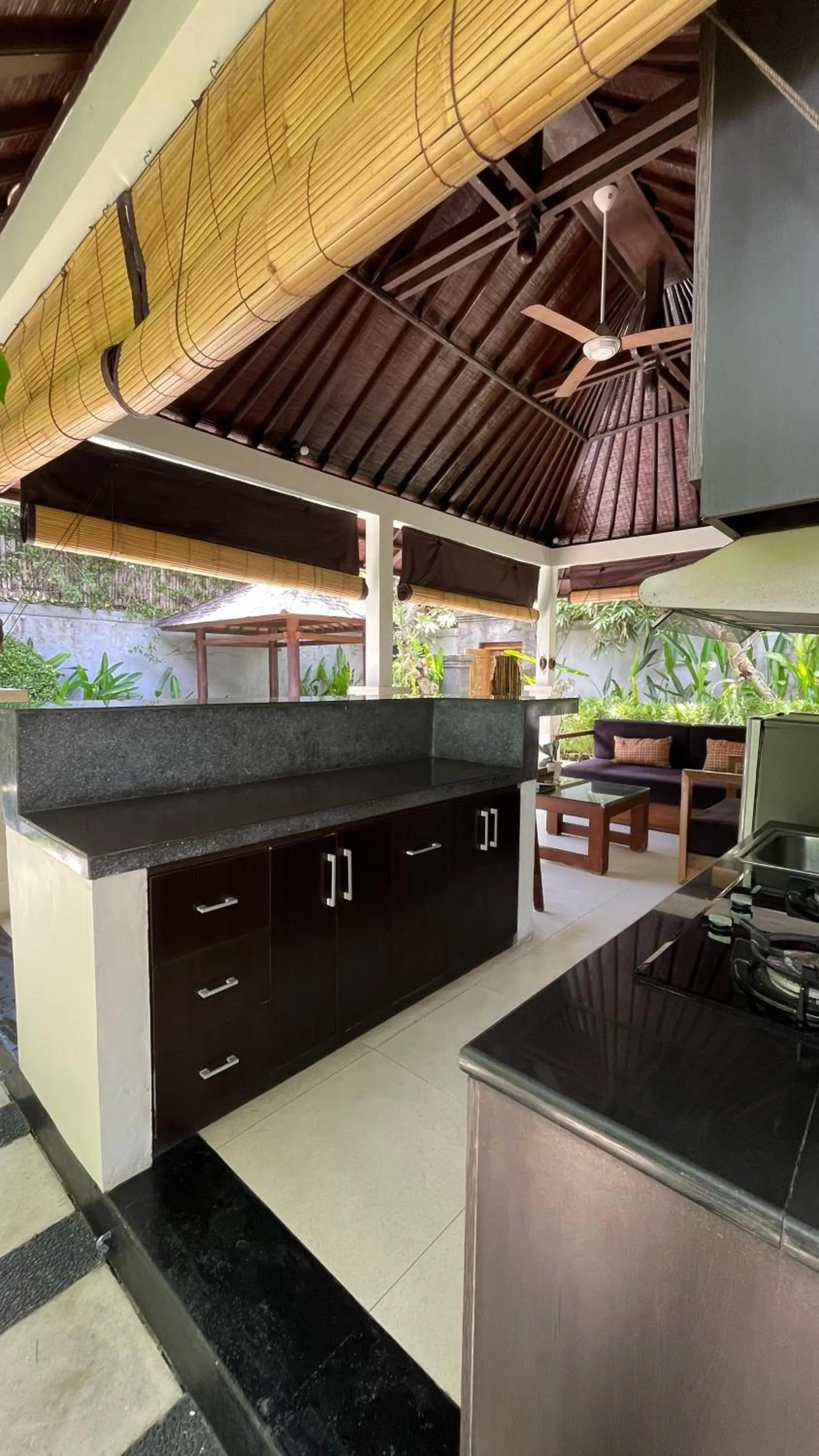kitchen in Agata Villas Seminyak