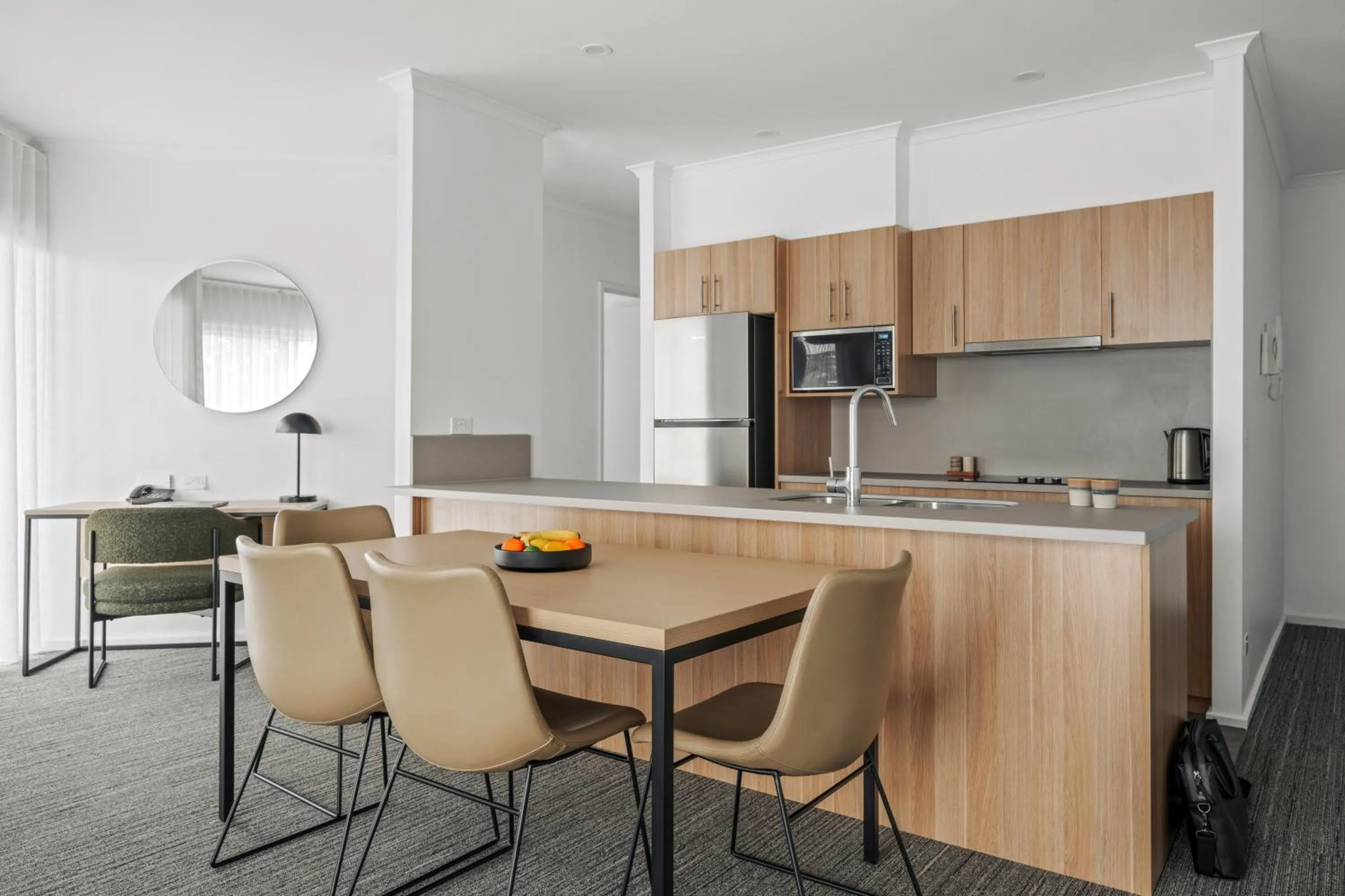 Dining area in Quest Moonee Valley