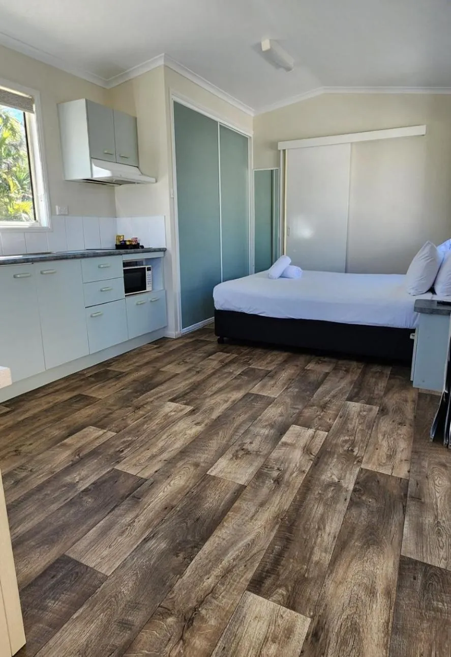 Bed in NRMA Capricorn Yeppoon Holiday Park