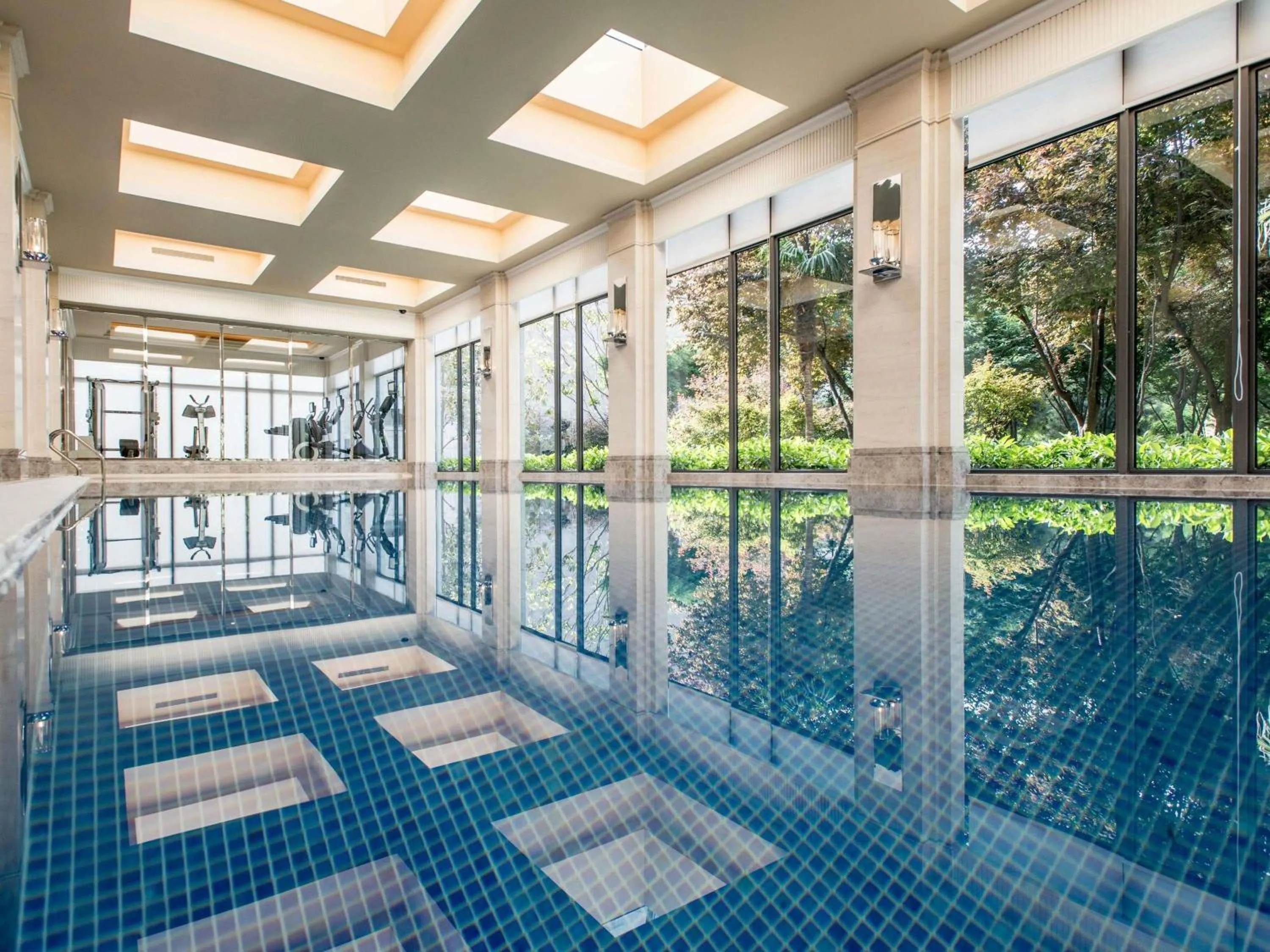 Pool view in Sofitel Legend People's Grand Hotel Xi'an
