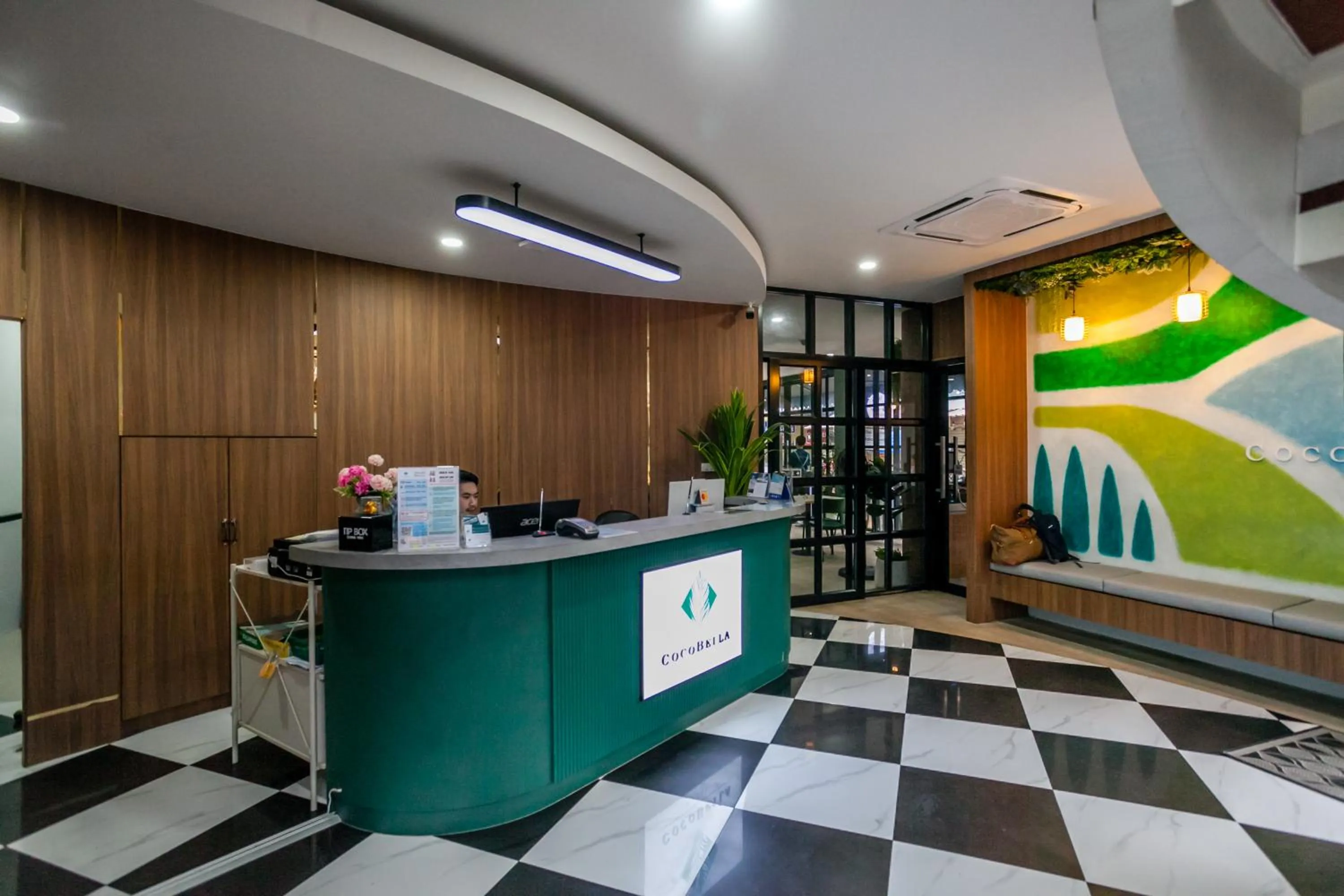 Lobby or reception in Coco Bella Hotel