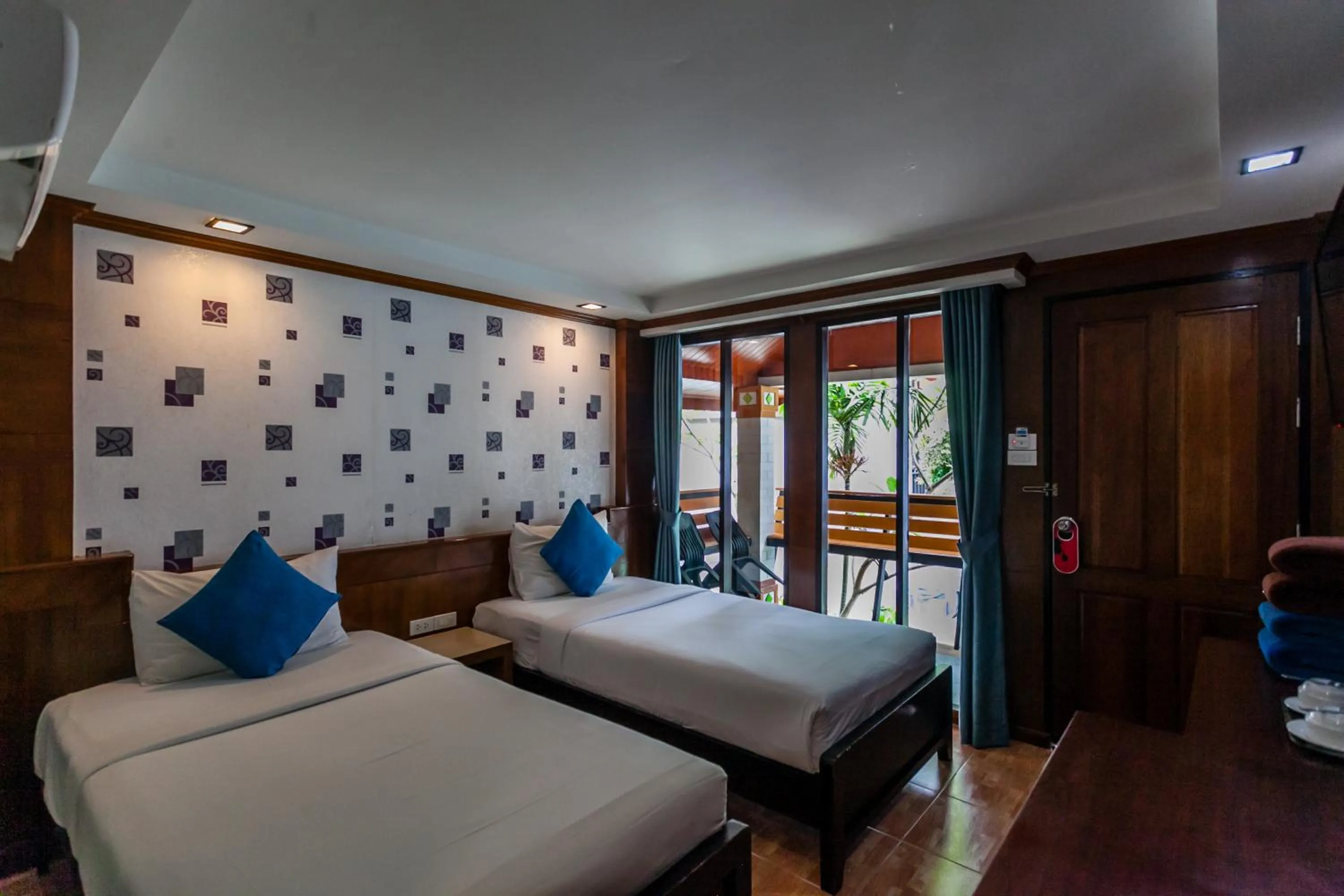 Bed in Coco Bella Hotel