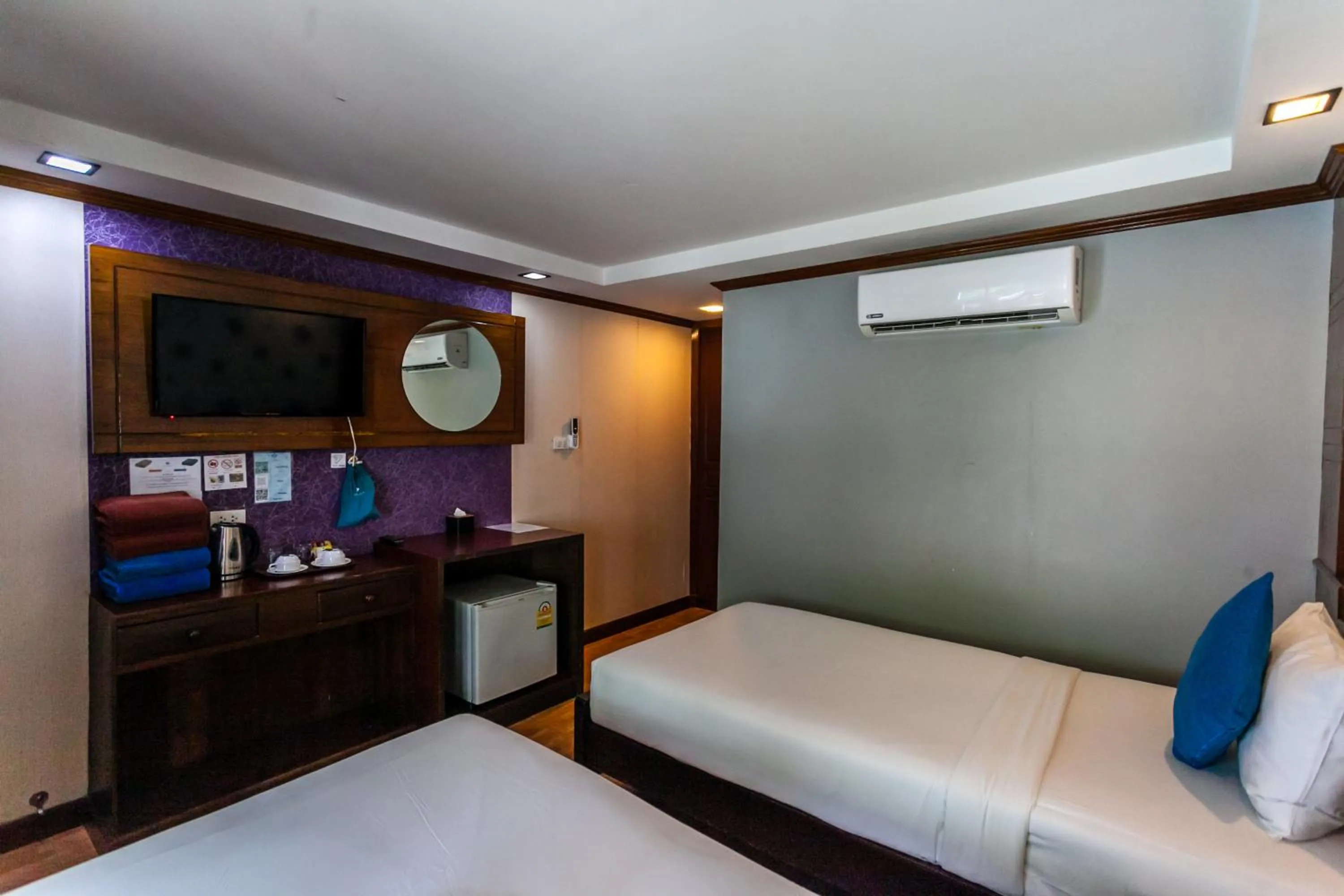 Bed in Coco Bella Hotel