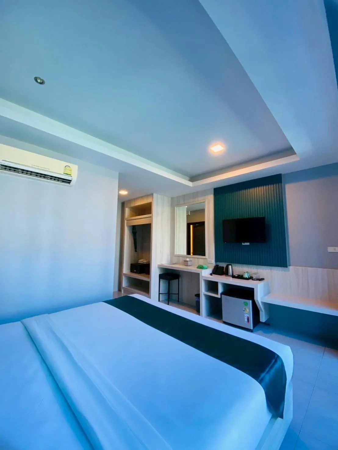 Bed in Coco Bella Hotel