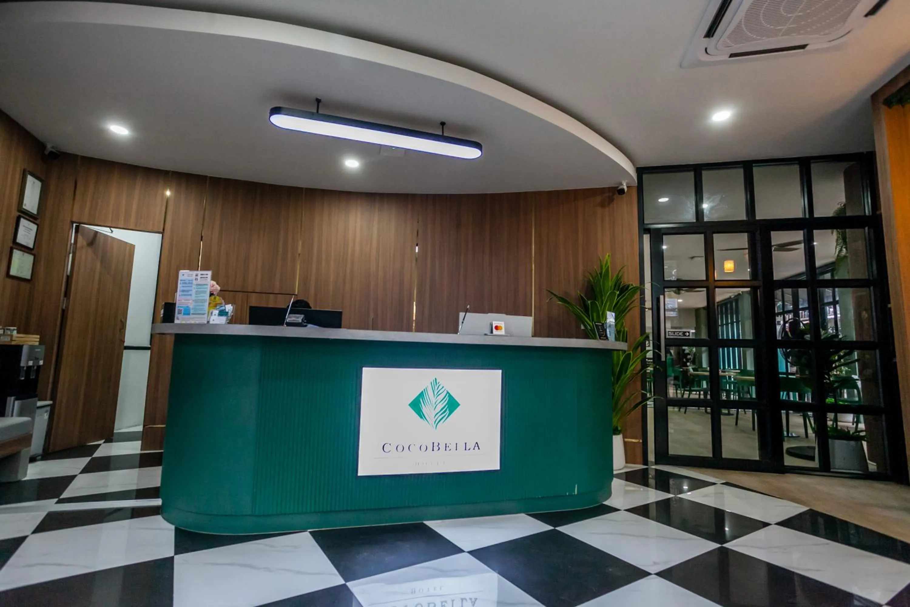 Lobby or reception in Coco Bella Hotel