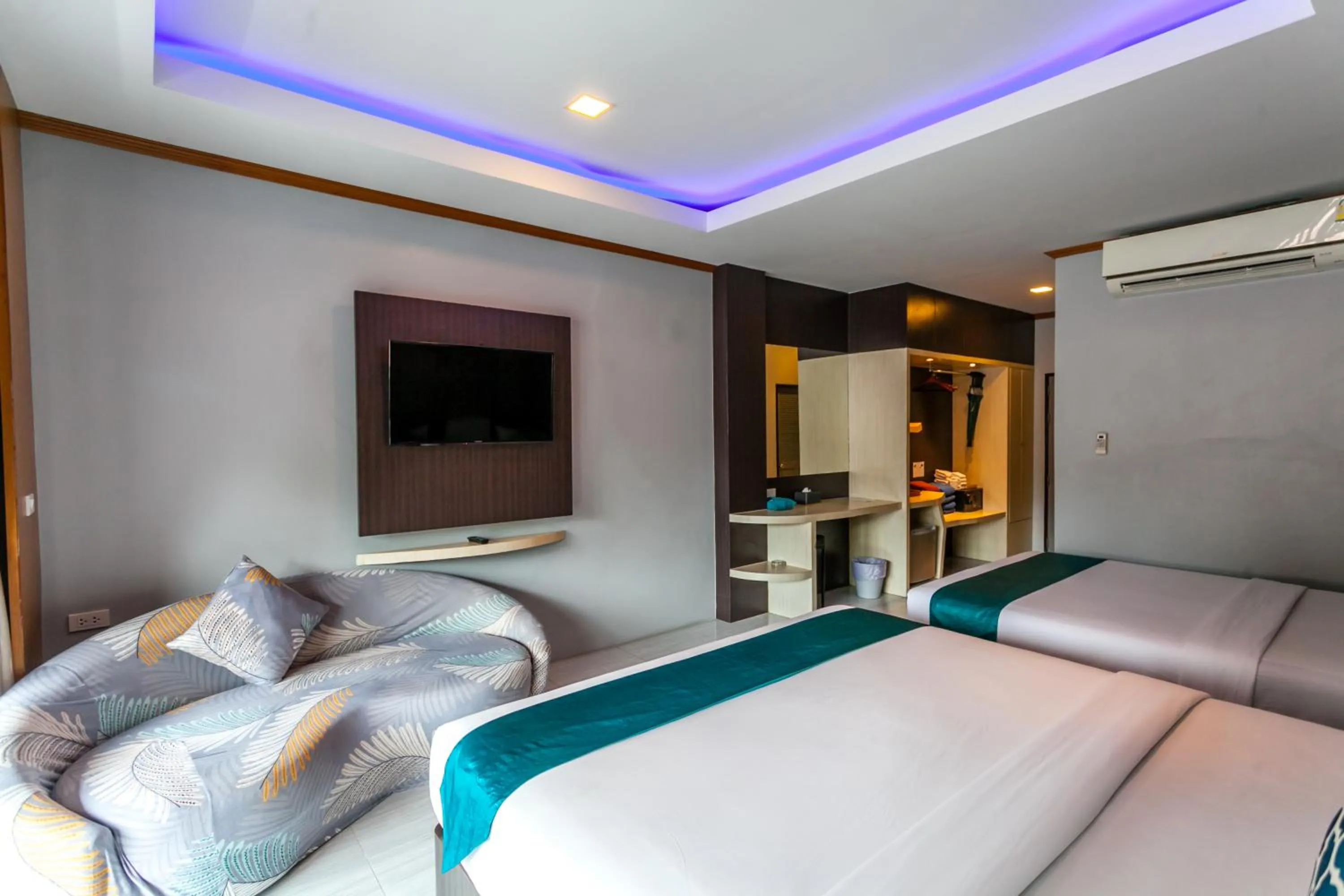 Bed in Coco Bella Hotel