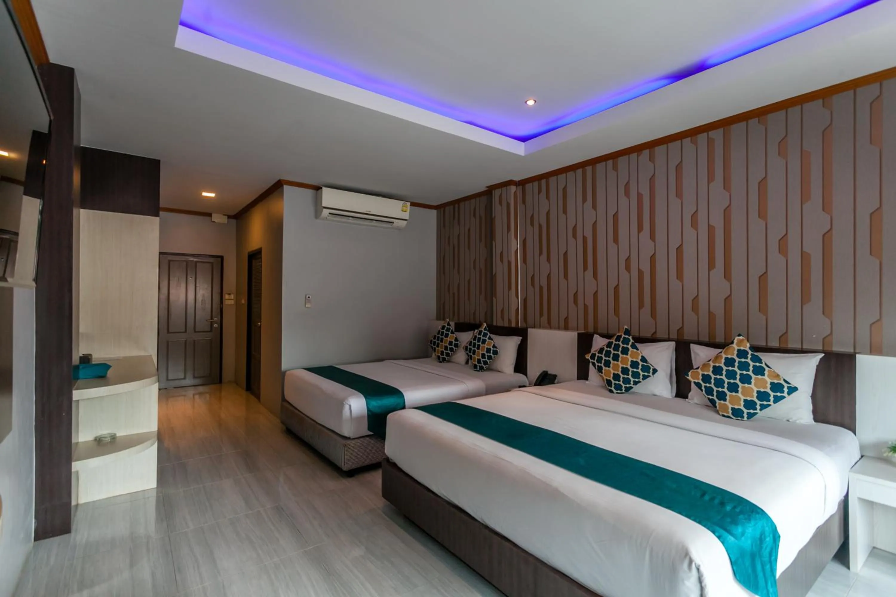 Bed in Coco Bella Hotel