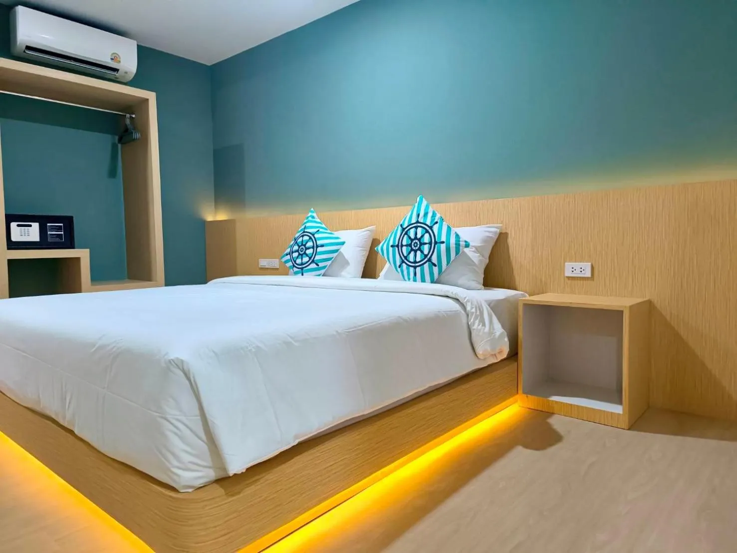 Bed in Coco Bella Hotel