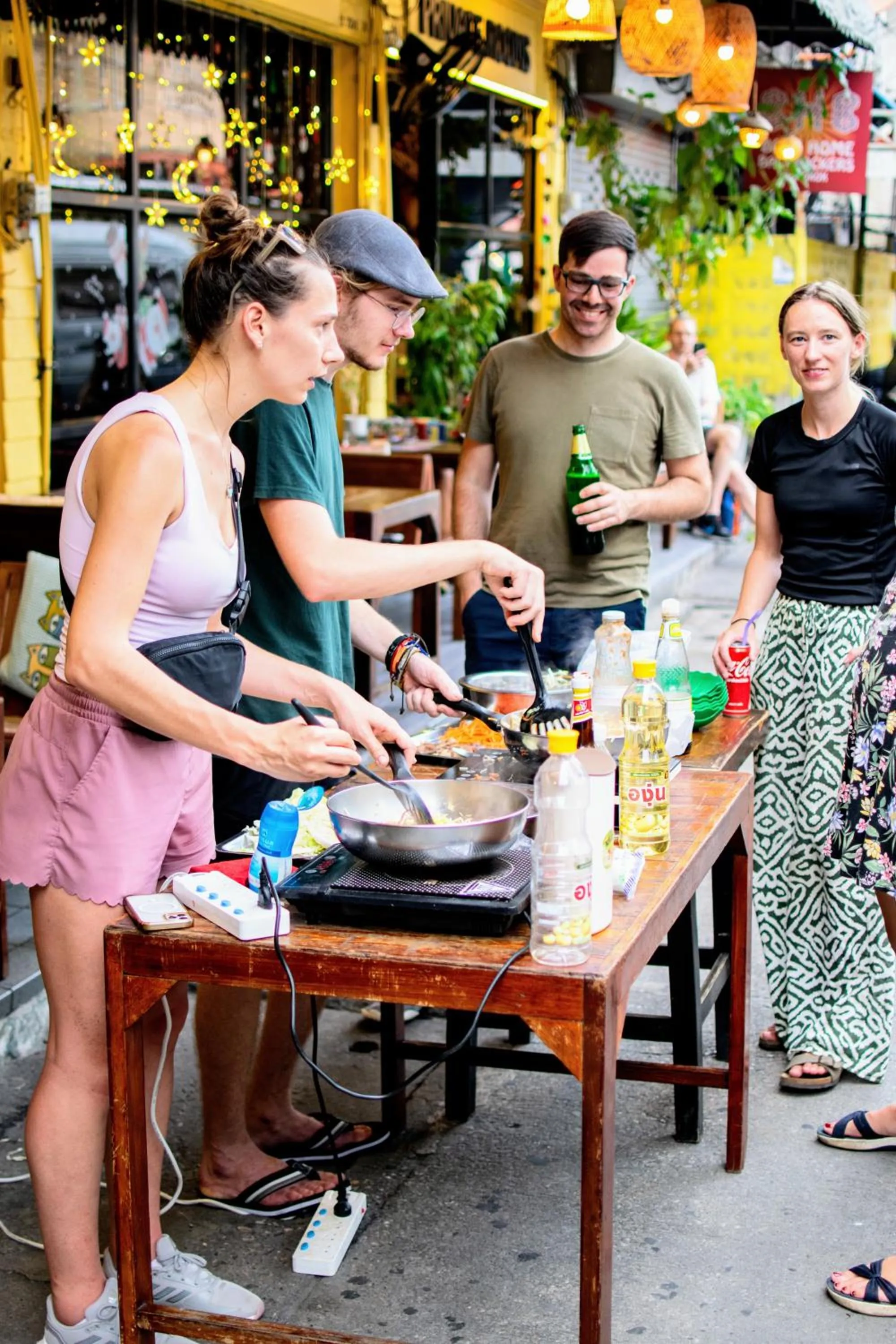 People in Back Home Backpackers Hostel