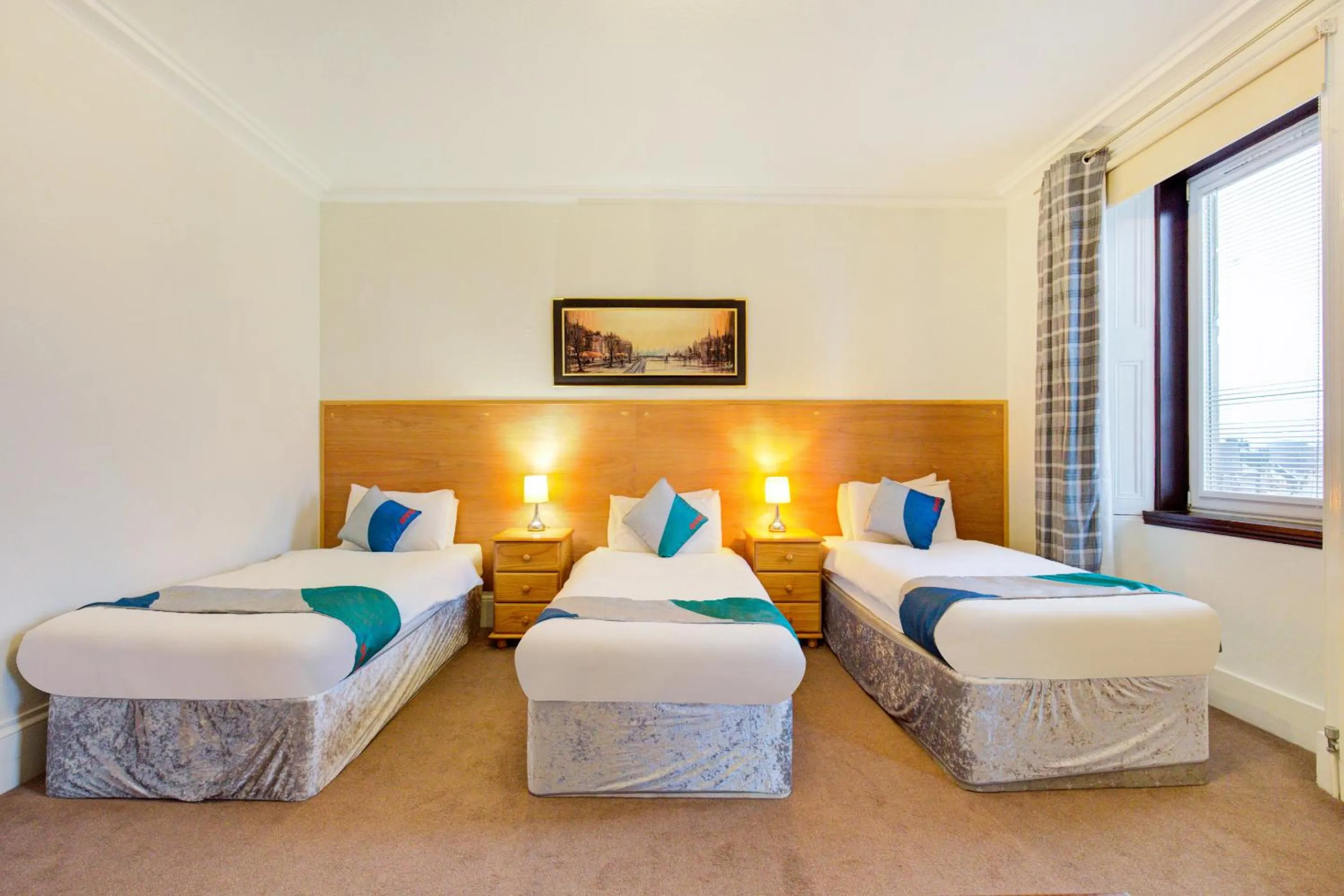 Bedroom in OYO Eastbank Hotel, Speyside Scotland