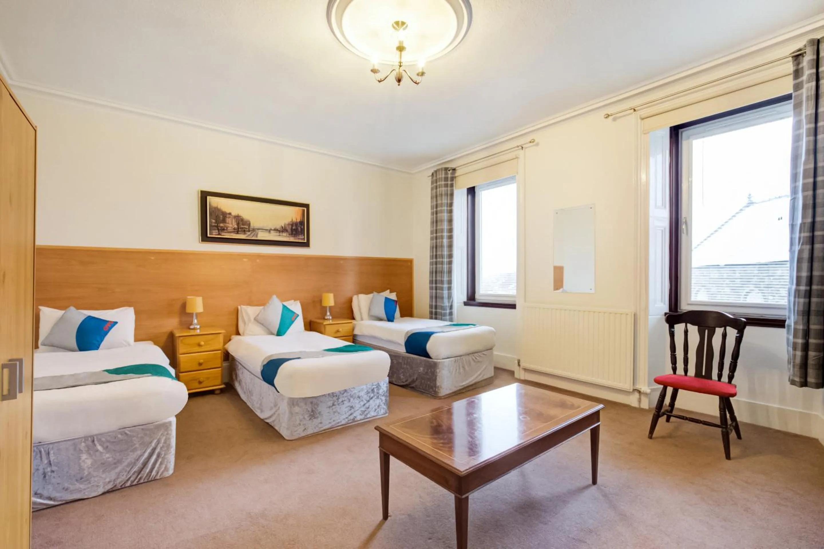 Bedroom in OYO Eastbank Hotel, Speyside Scotland