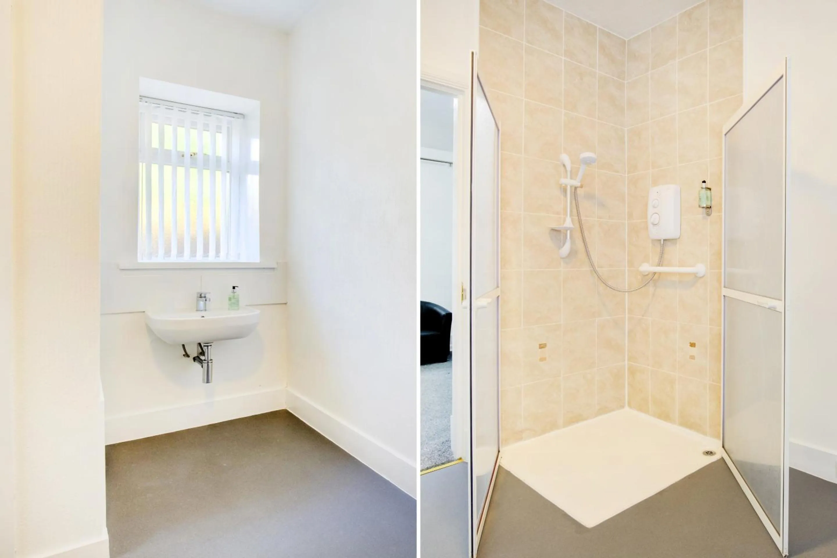 Bathroom in OYO Eastbank Hotel, Speyside Scotland