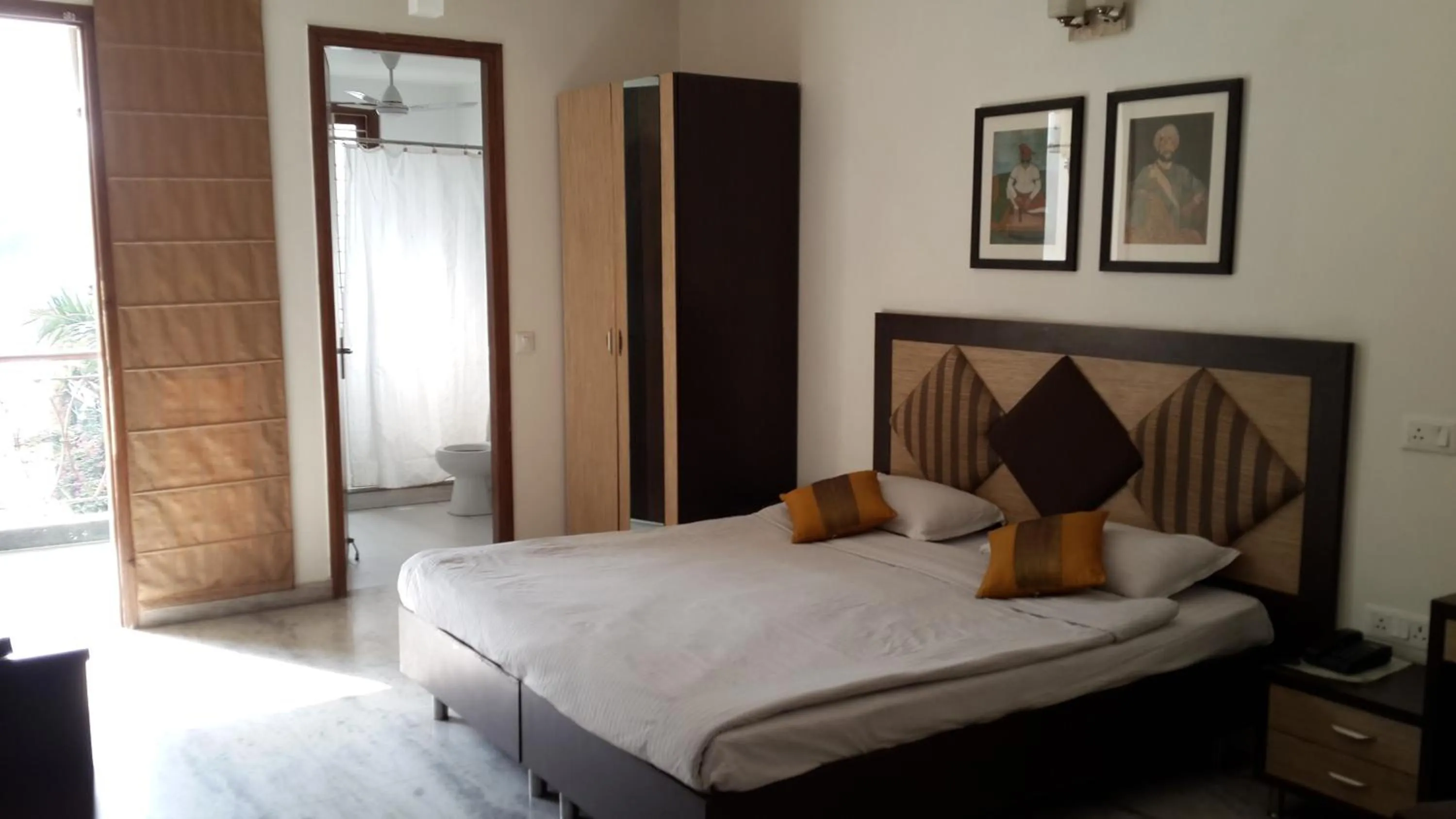 Bed in East End Retreat