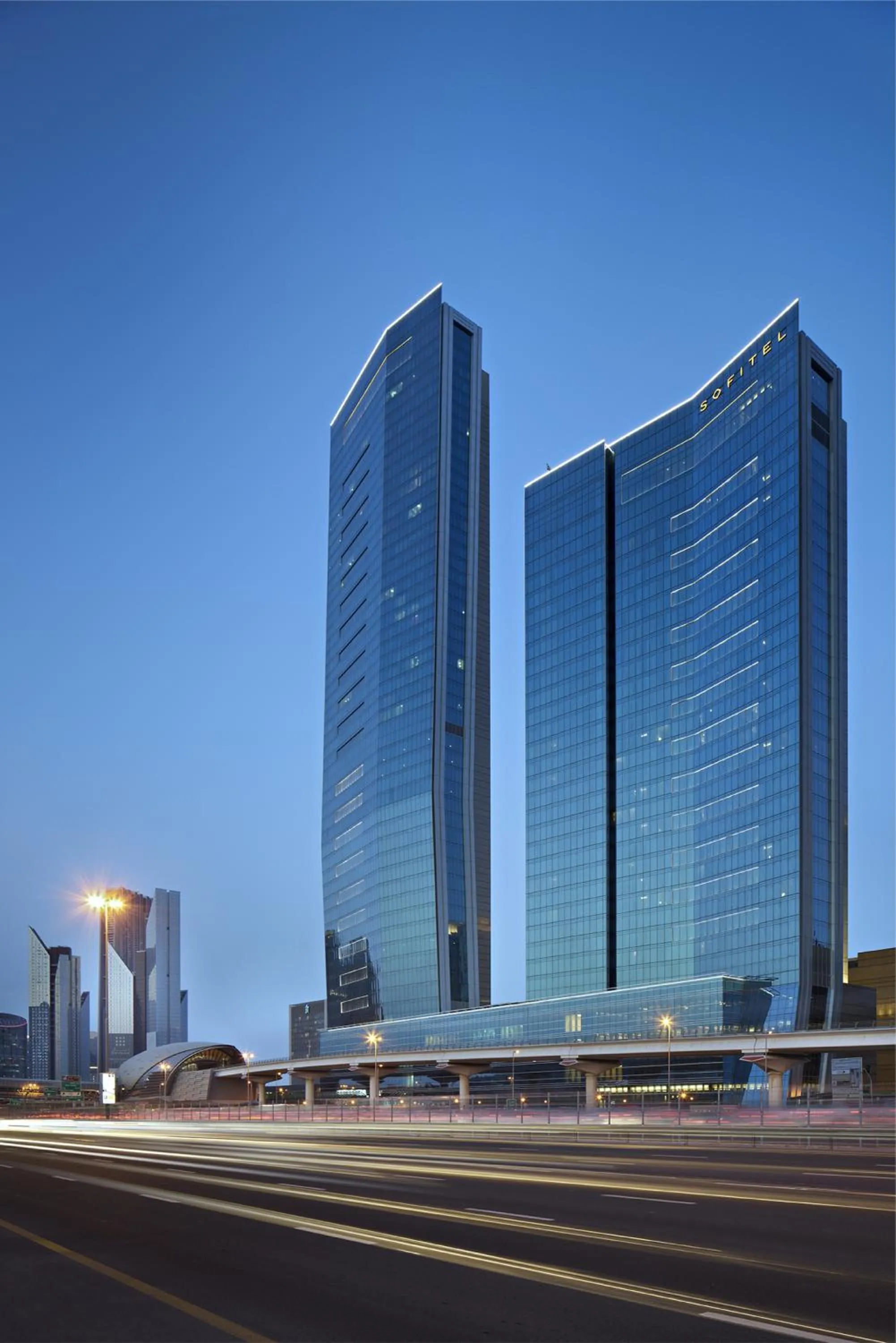 Property building in Sofitel Dubai Downtown