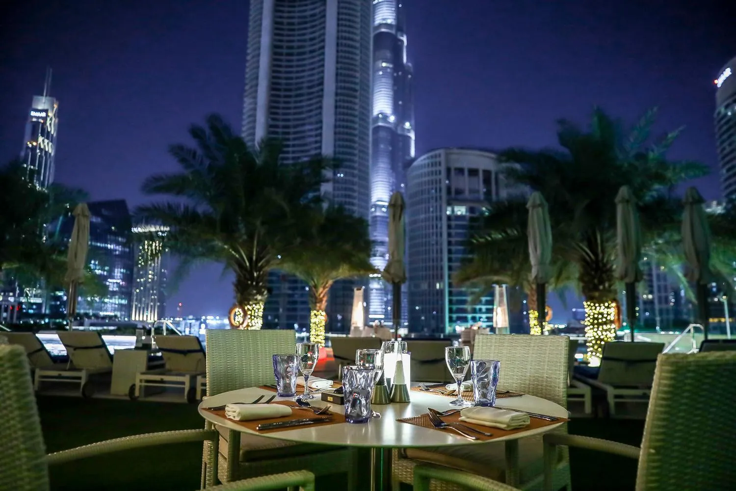 Night in Sofitel Dubai Downtown