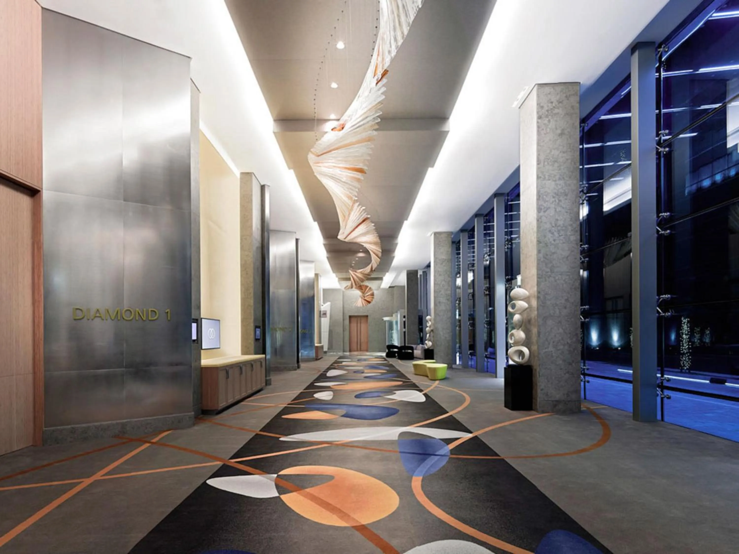 Night in Sofitel Dubai Downtown