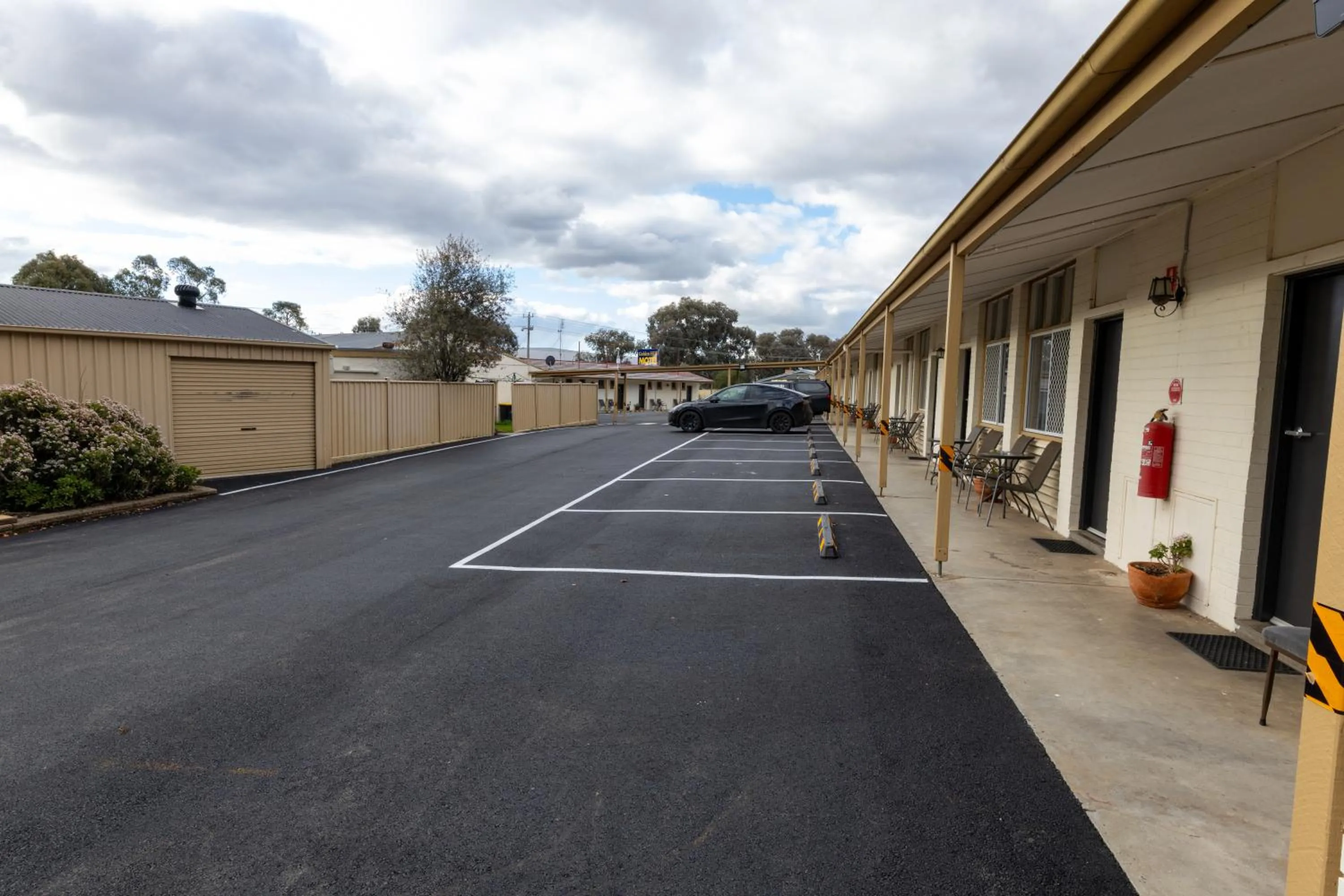 View (from property/room) in Golden Hills Motel