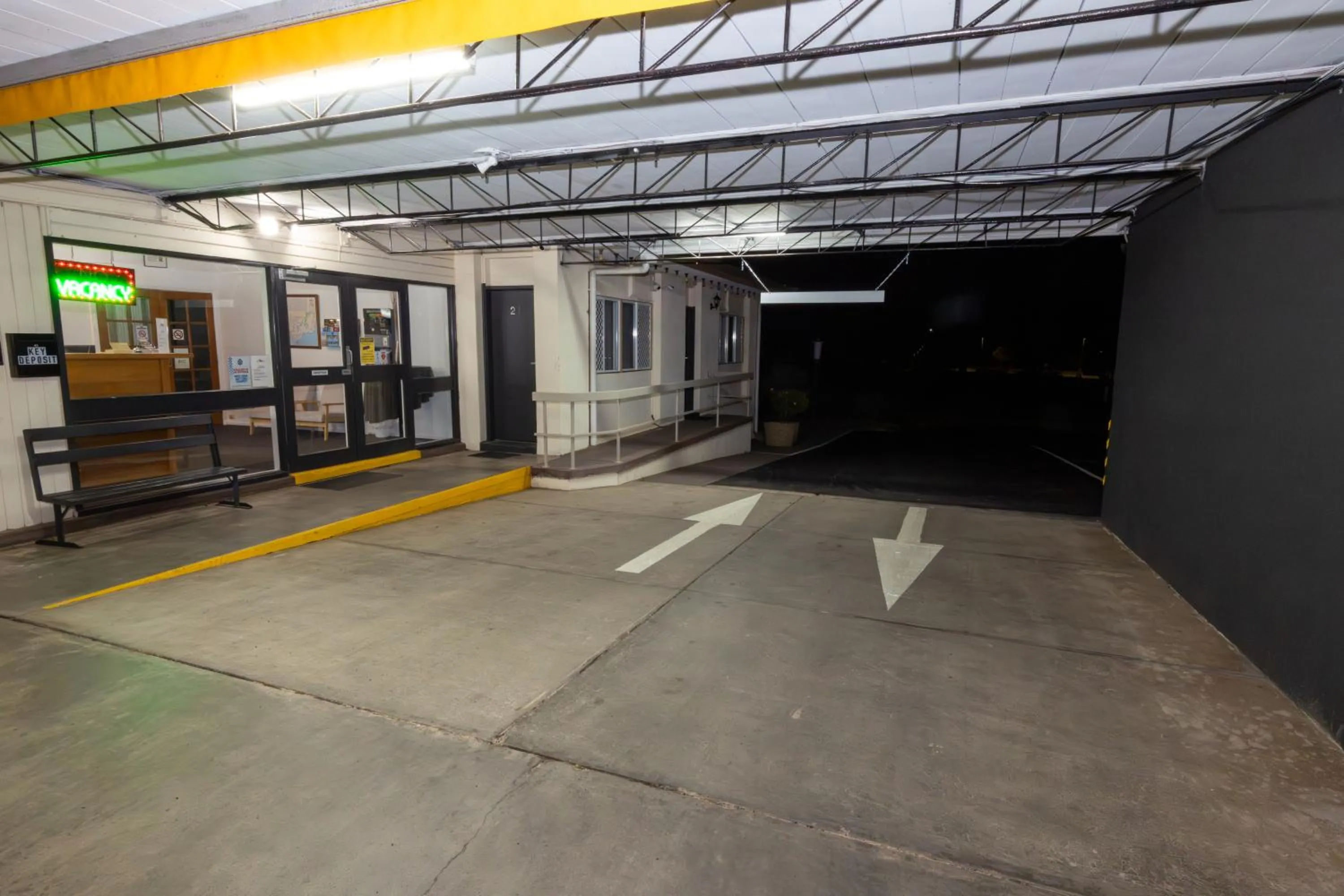 Property building in Golden Hills Motel