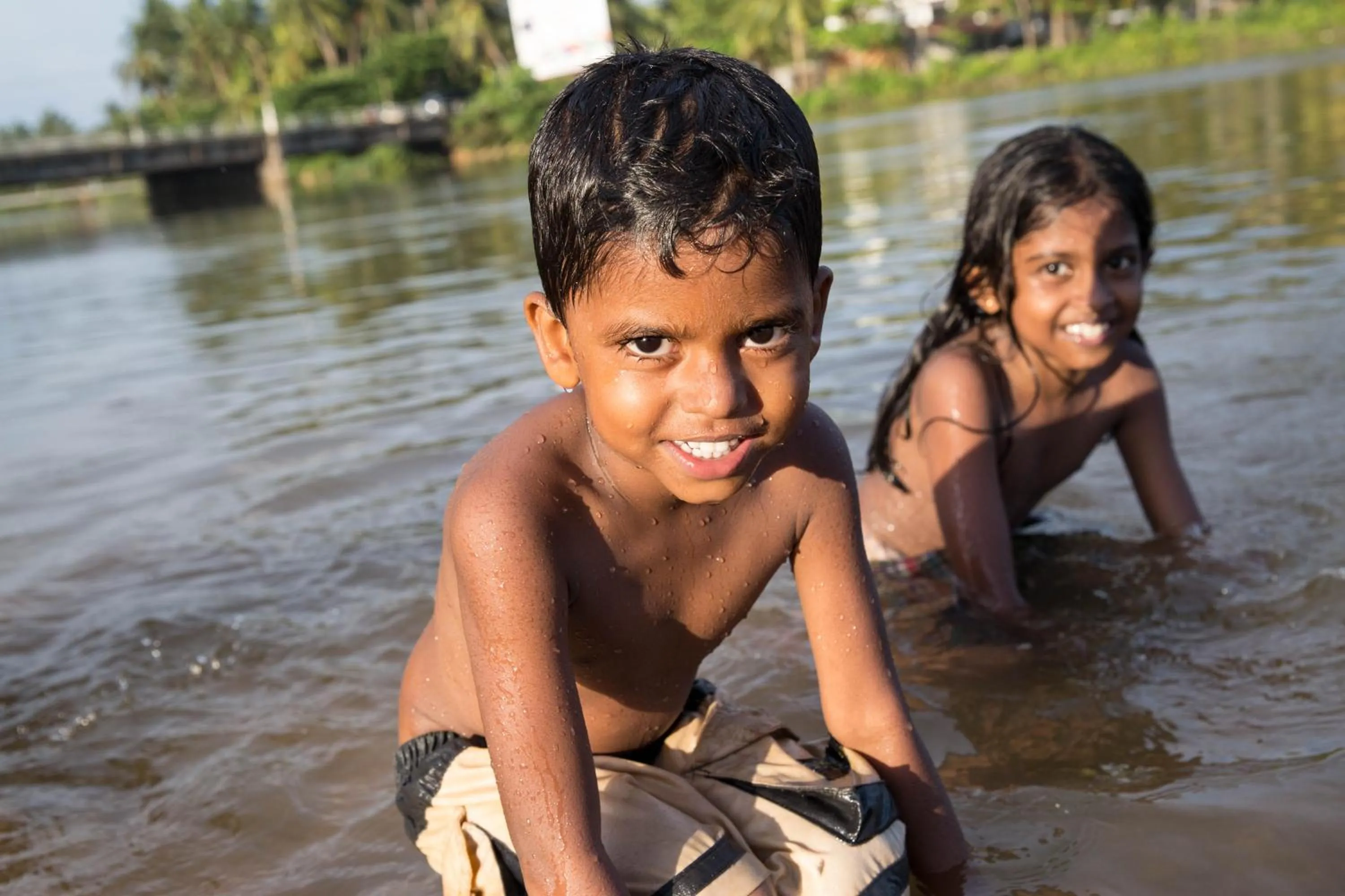 children in Arabella on Boossa