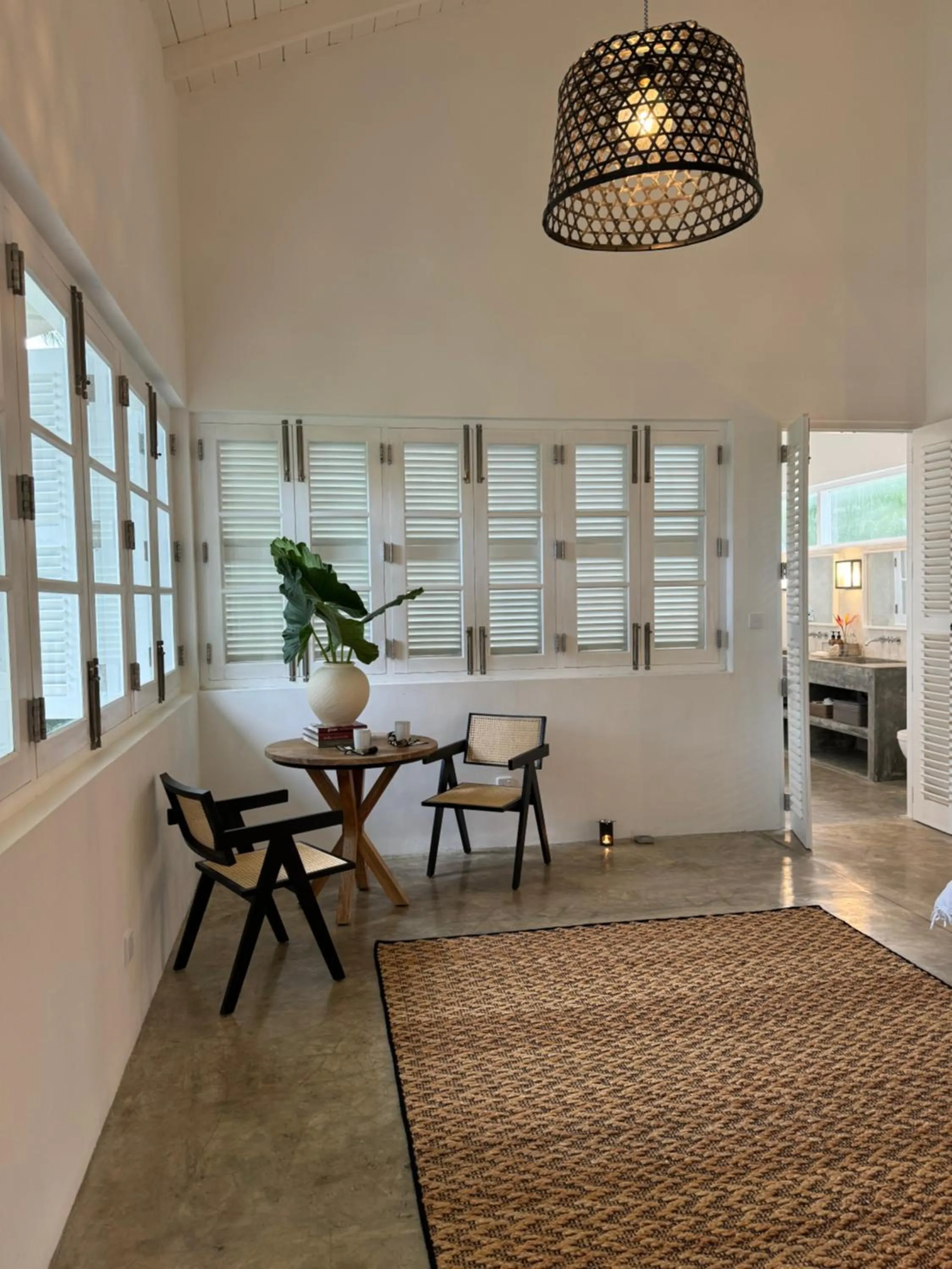 Seating area in Arabella on Boossa