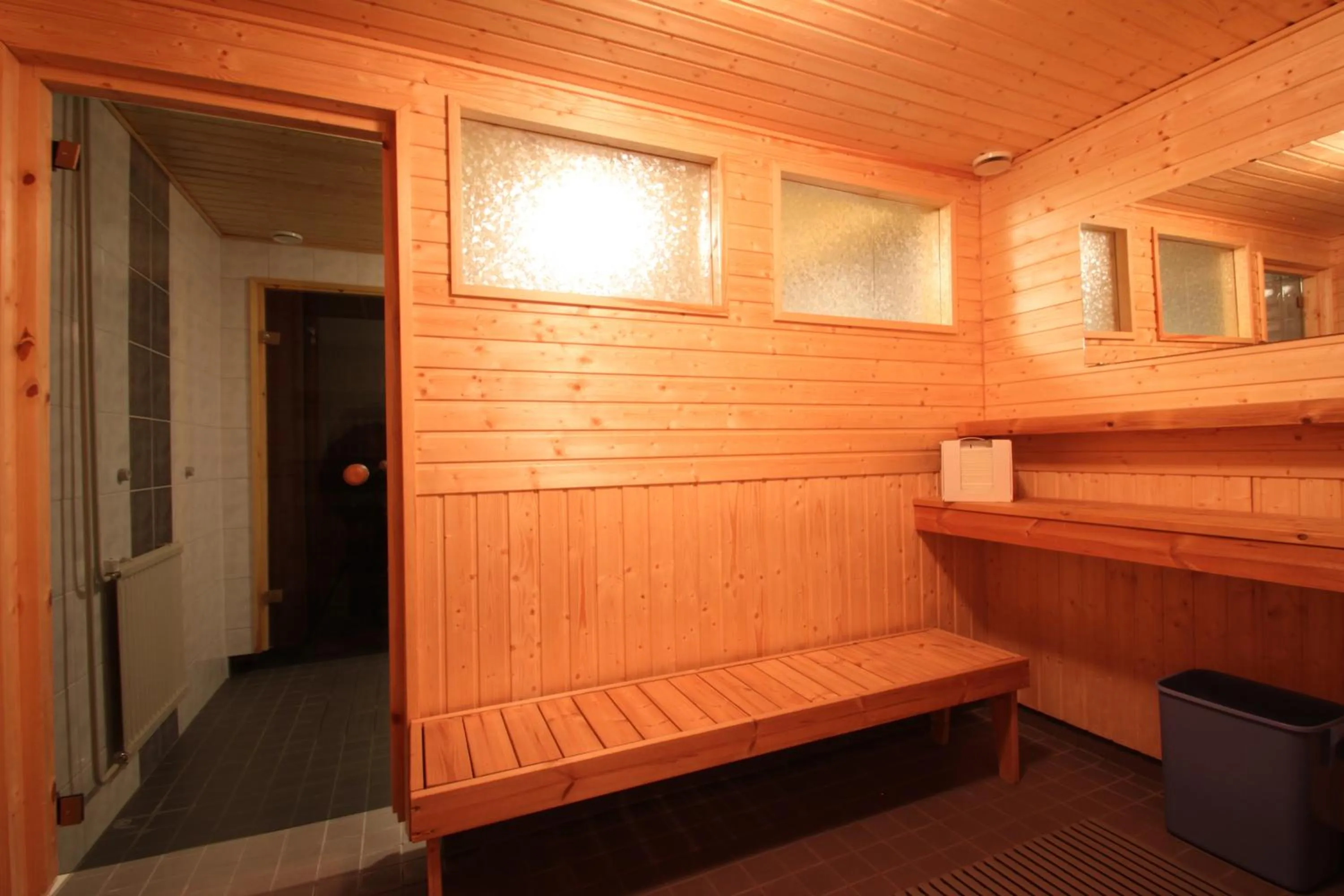 Sauna in Hotelli Jussan Tupa
