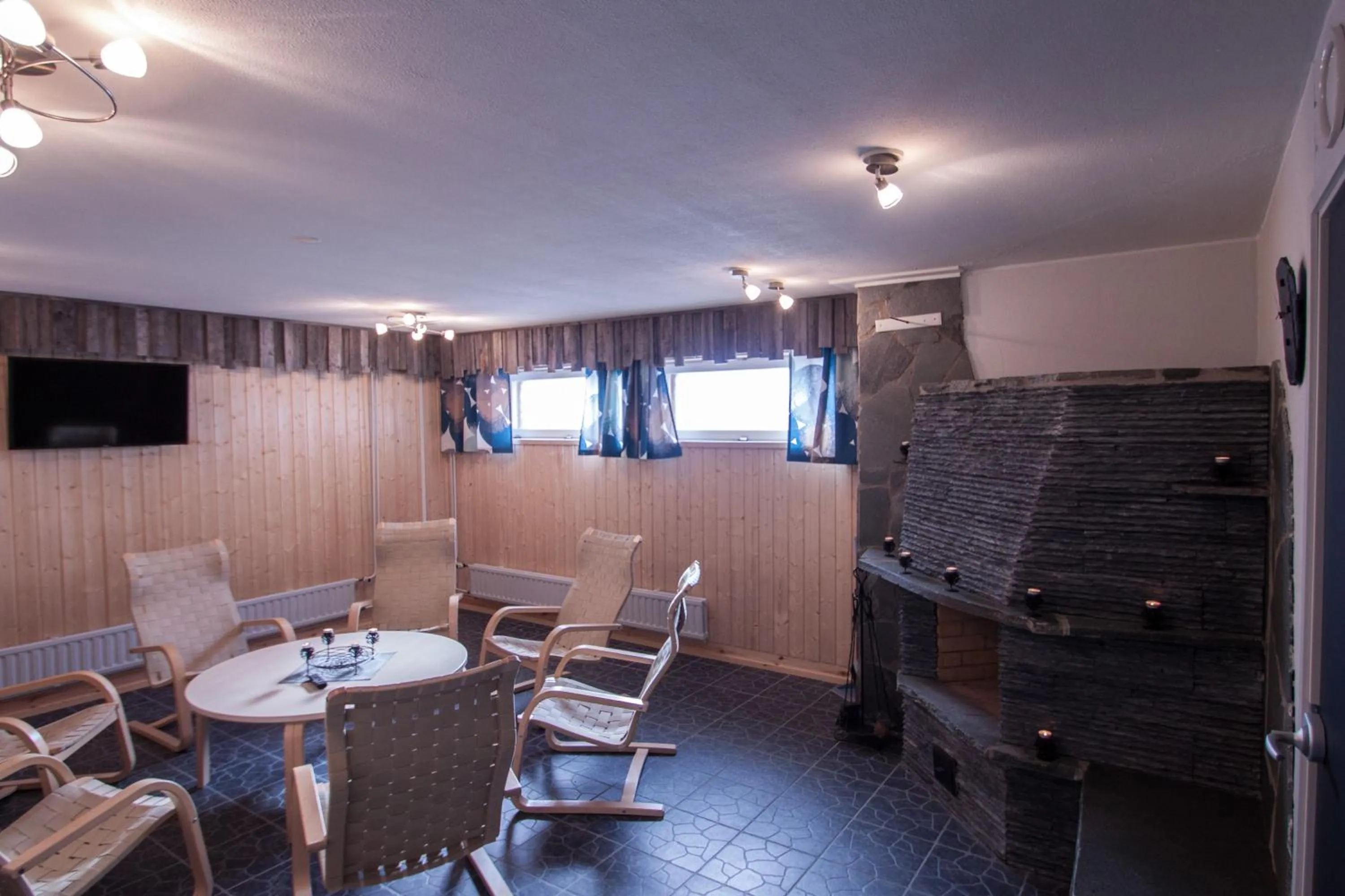 Sauna in Hotelli Jussan Tupa