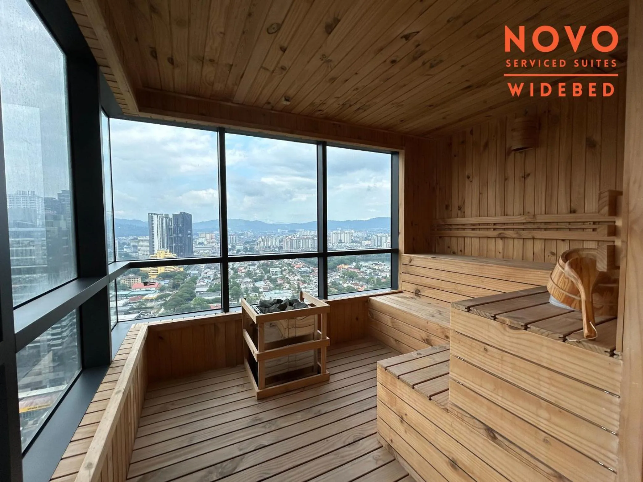 Sauna in NOVO Serviced Suites by Widebed, Jalan Ampang, Gleneagles