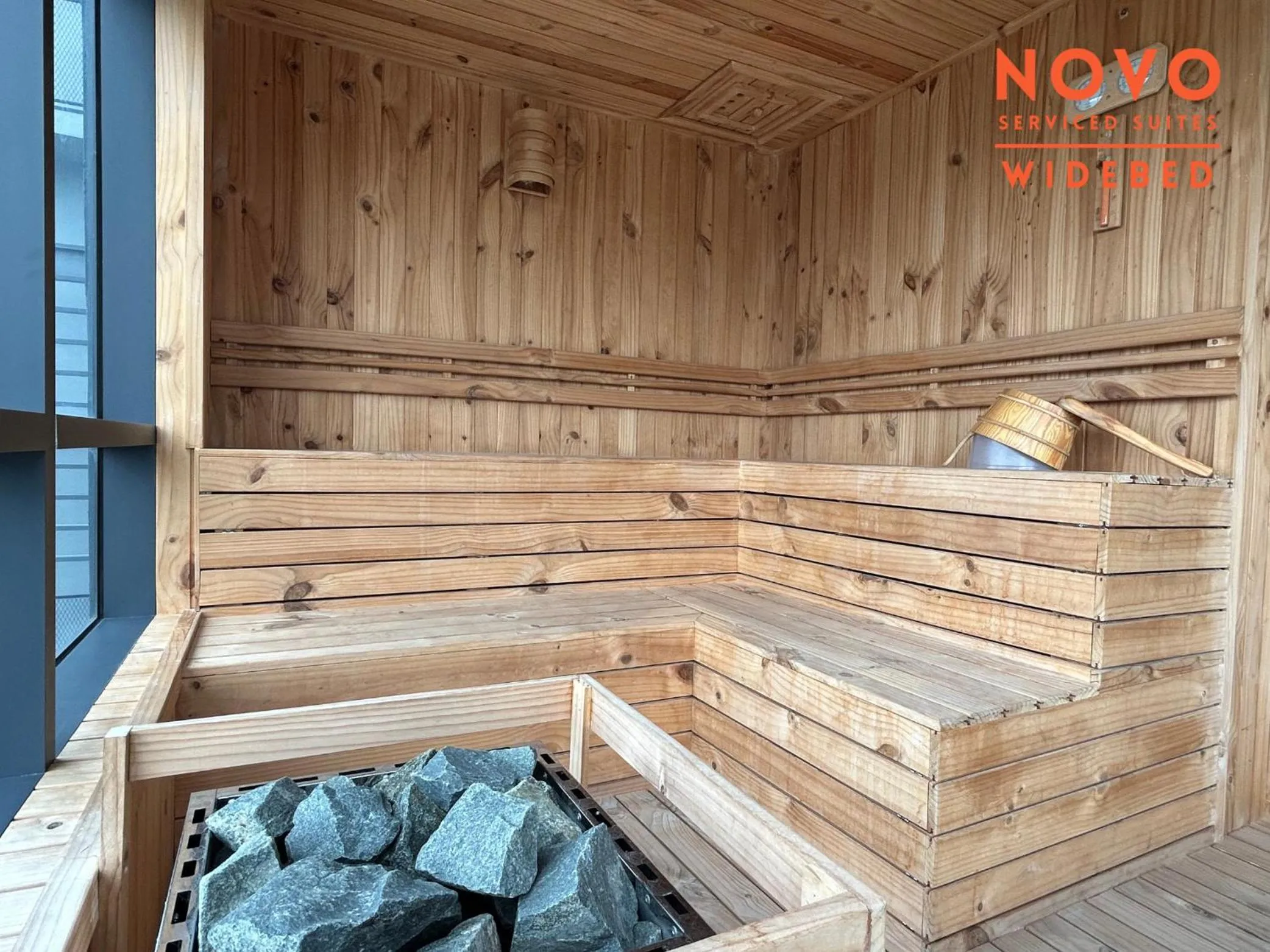 Sauna in NOVO Serviced Suites by Widebed, Jalan Ampang, Gleneagles