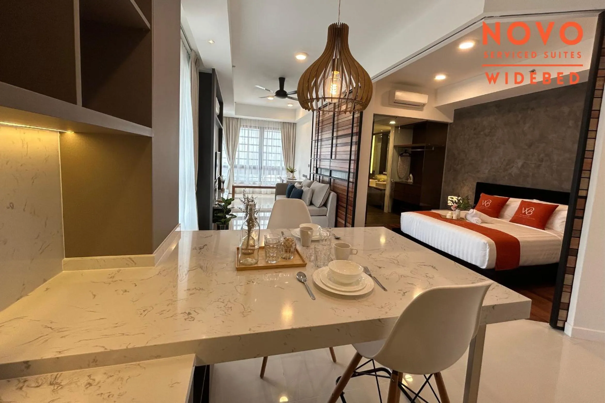 Bed in NOVO Serviced Suites by Widebed, Jalan Ampang, Gleneagles